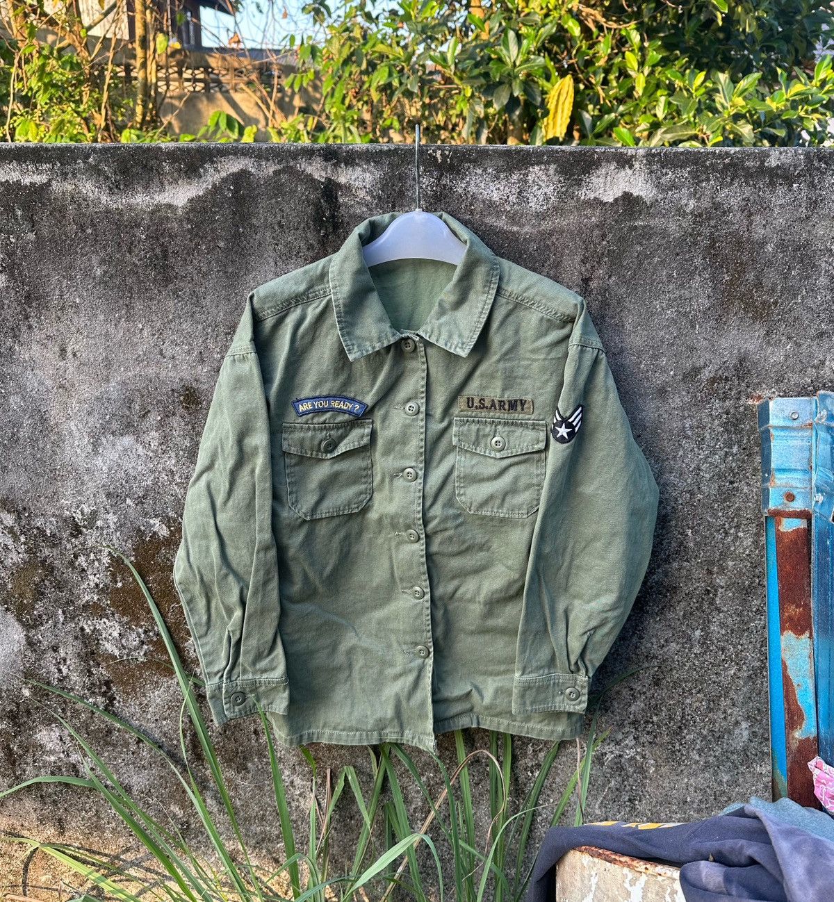 Japanese Brand George is army Military shirts Size US M / EU 48-50 / 2 - 4 Thumbnail