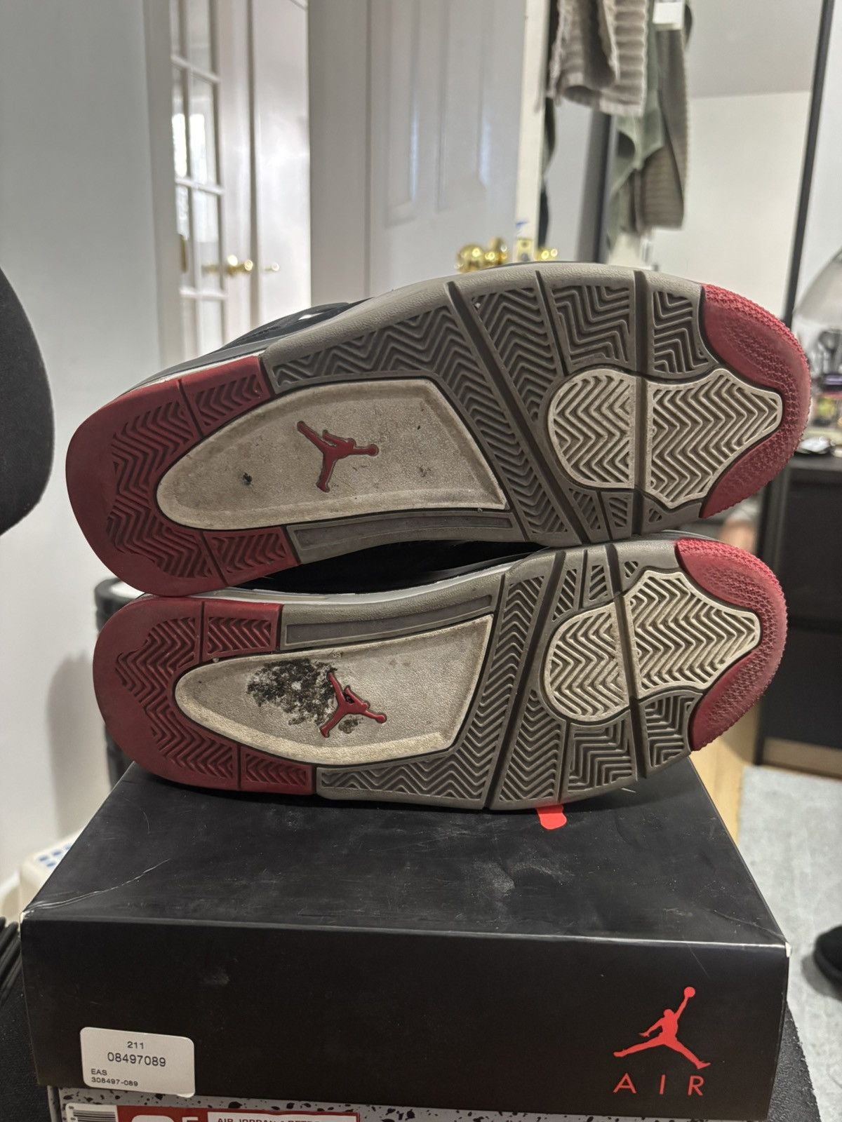Jordan Brand Jordan Bred 4’s Size US 8.5 / EU 41-42 - 6 Thumbnail