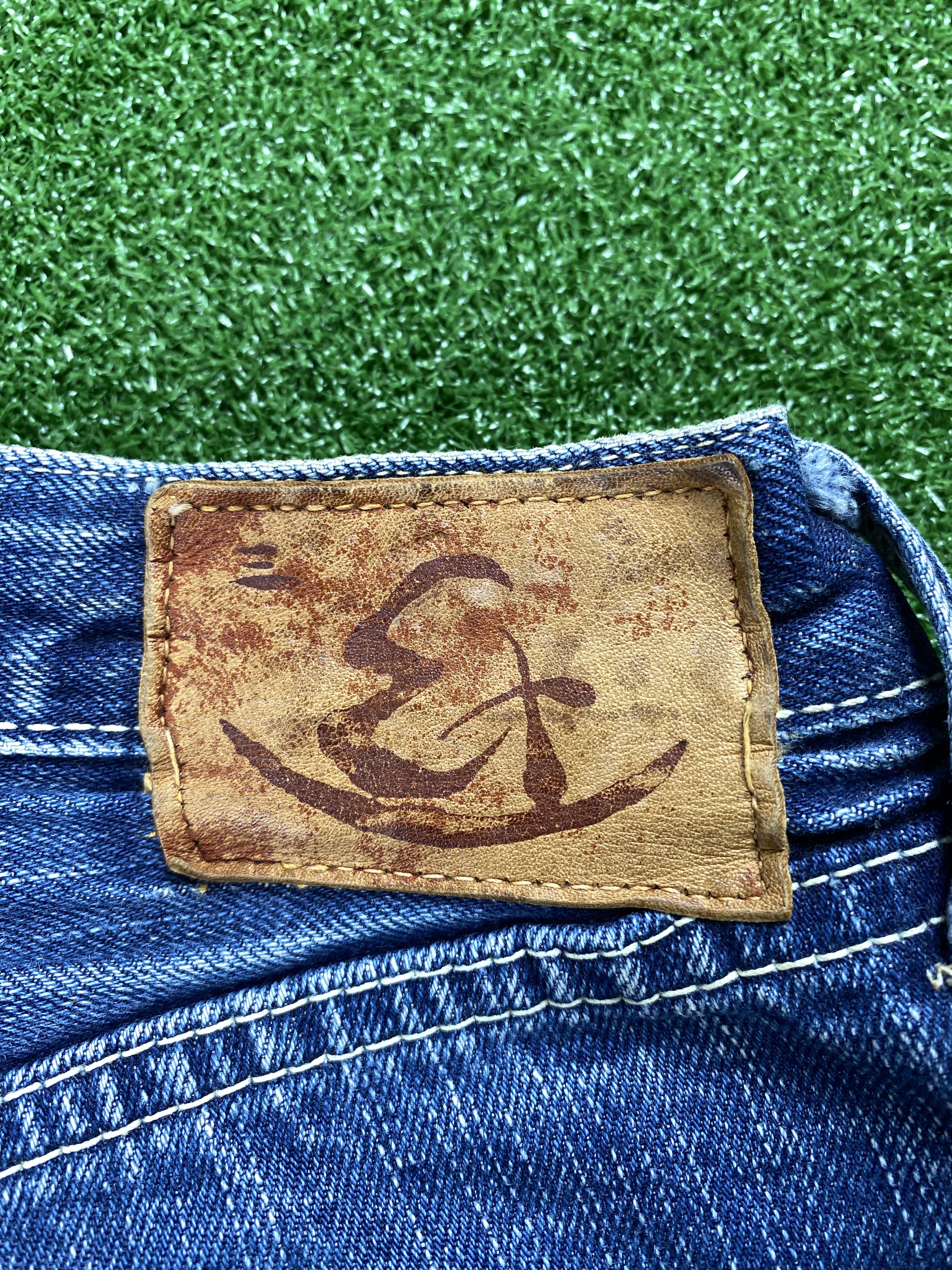 Eternal 💢 Selvedge Vintage Eternal Faded Distressed Jeans CP0082 Size US 29 - 13 Thumbnail