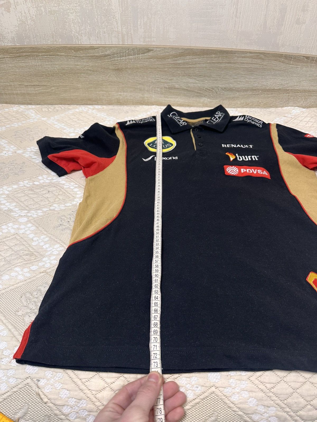 Polo Ralph Lauren 🔥 Lotus Renault F1 Team Polo T Shirt Chief Keef Ralph Lauren Size US L / EU 52-54 / 3 - 11 Thumbnail