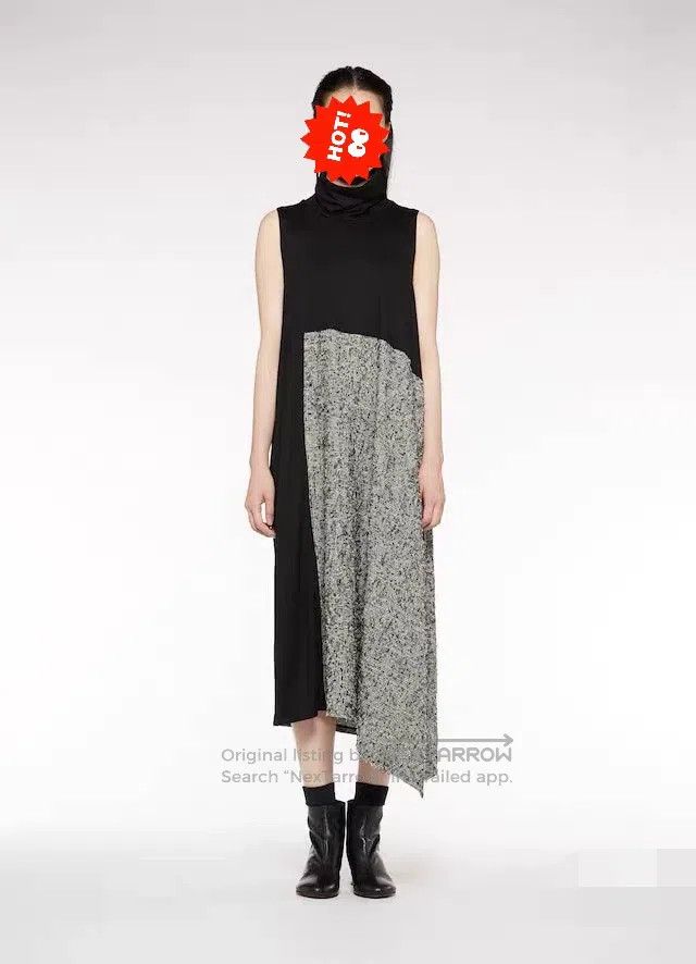 Yohji Yamamoto Yohji Yamamoto size 1 Set patchwork wool turtleneck sleevel Size S / US 4 / IT 40 - 8 Thumbnail
