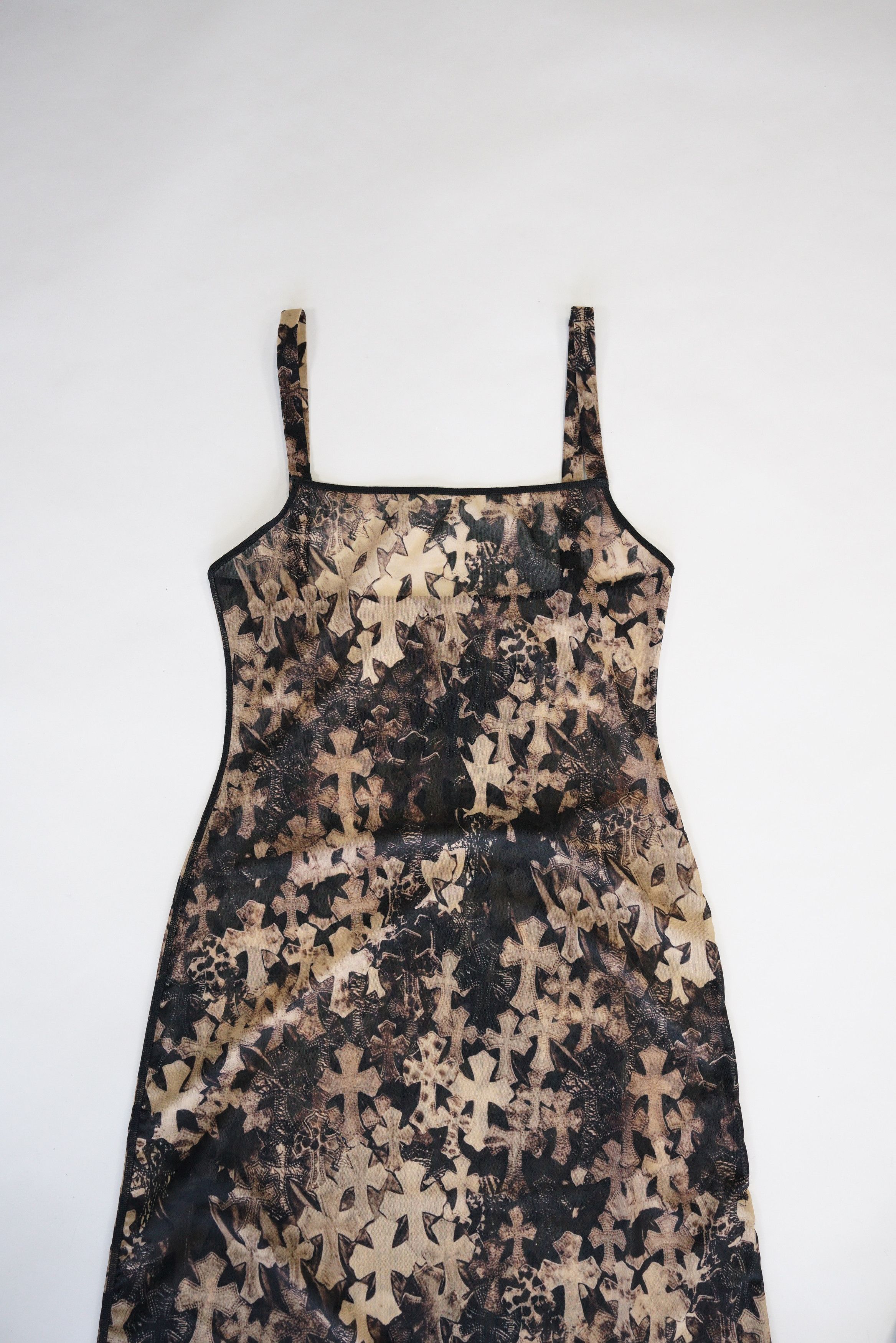 Chrome Hearts Chrome Hearts Waterfall Cross Print Sheer Mesh Dress Size M / US 6-8 / IT 42-44 - 13 Thumbnail