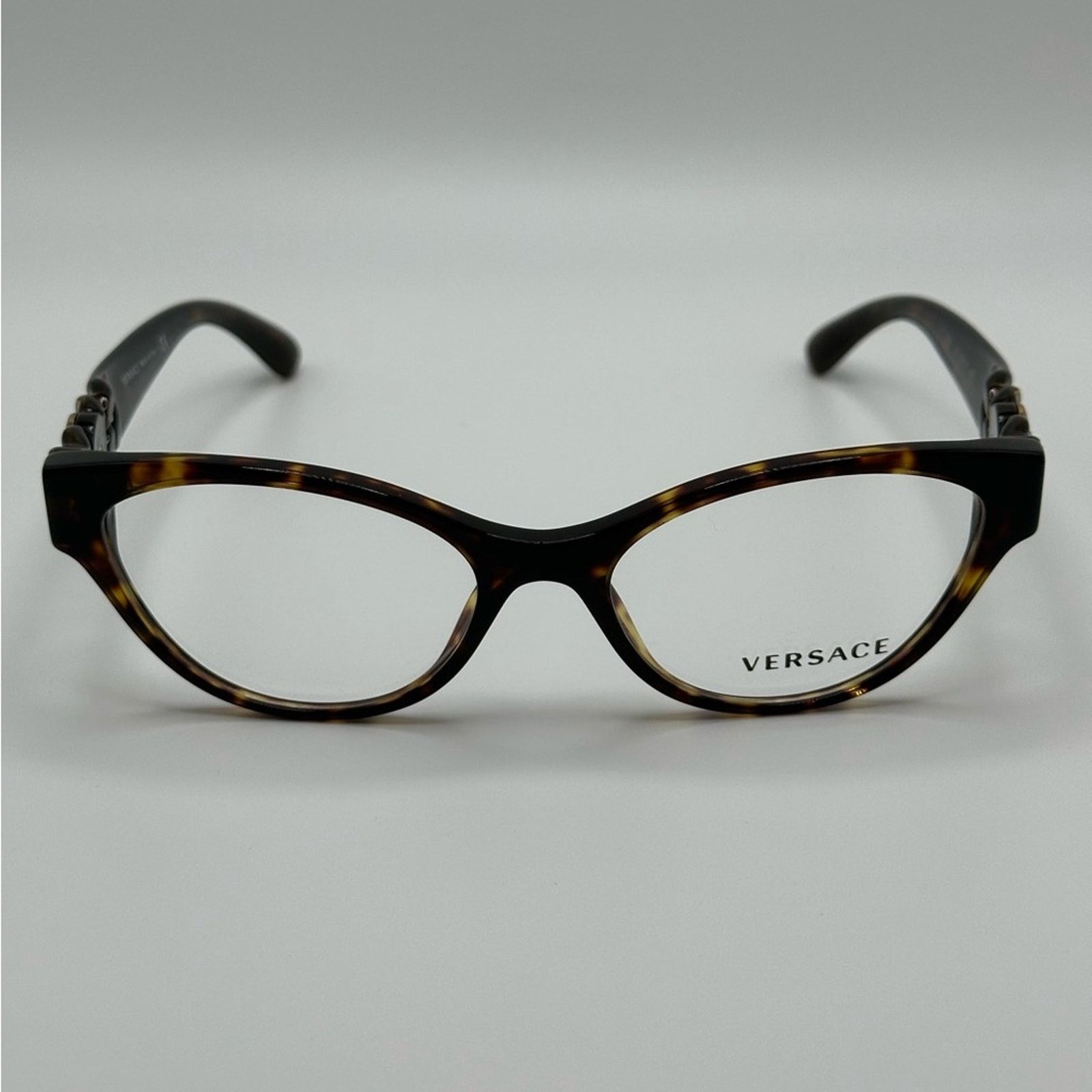 Versace BRAND NEW VERSACE VE3305 108 Havana Women Eyeglasses Size ONE SIZE - 2 Thumbnail