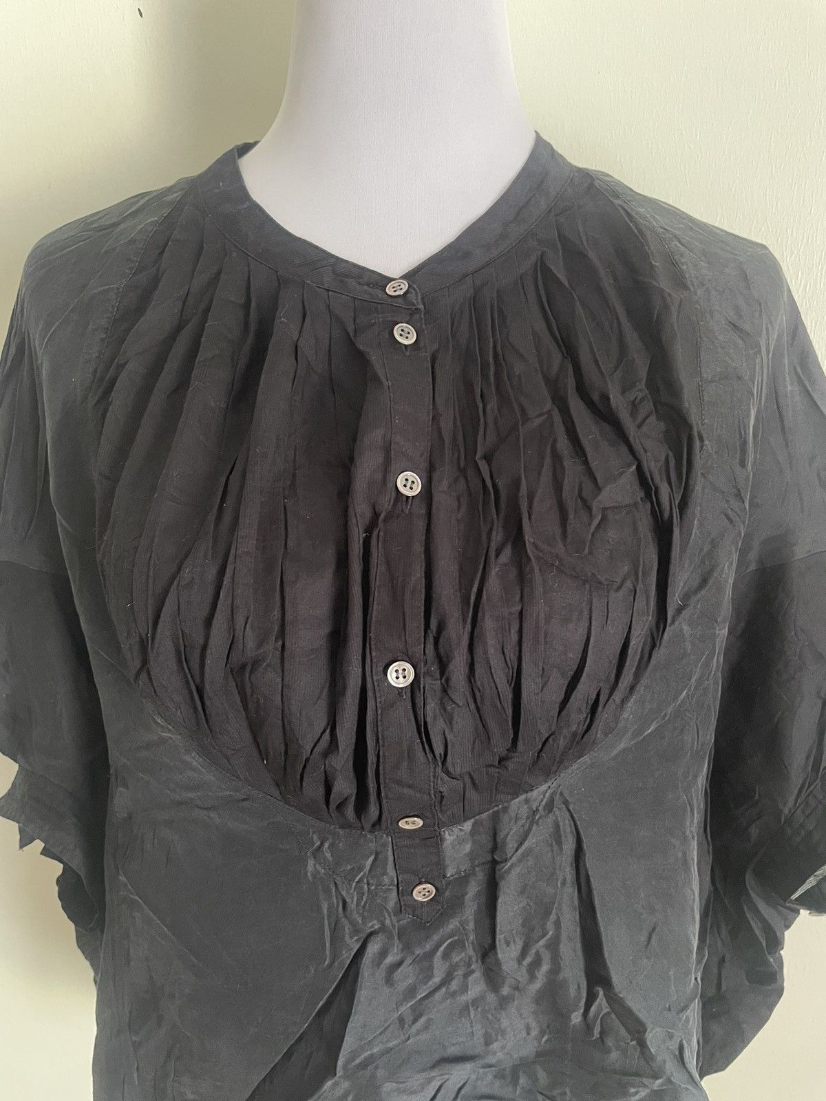 Issey Miyake × Japanese Brand × Tsumori Chisato Tsumori Chisato Black Blouse Size M / US 6-8 / IT 42-44 - 3 Thumbnail