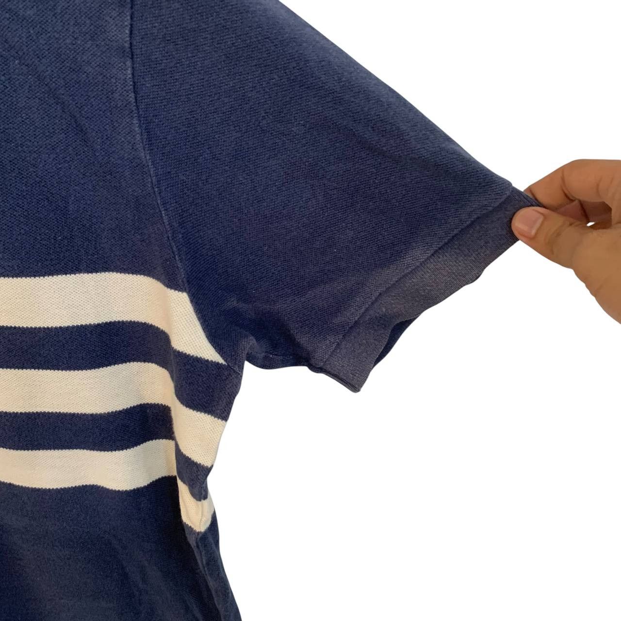 Polo Ralph Lauren Vintage Polo Ralph Lauren Stripe Polos Shirt Size US L / EU 52-54 / 3 - 3 Thumbnail