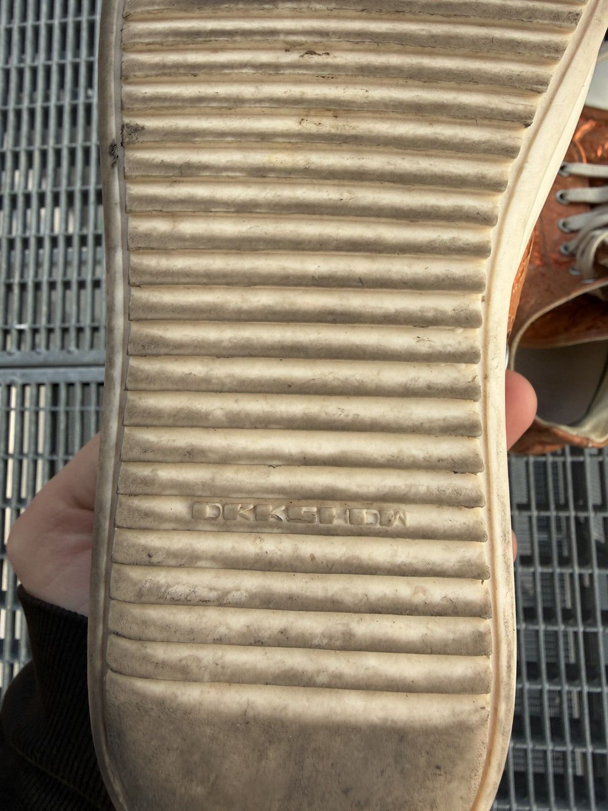 Rick Owens Drkshdw Rick Owens Drkshdw Papaya Low Ramones Size US 6.5 / IT 36.5 - 8 Thumbnail