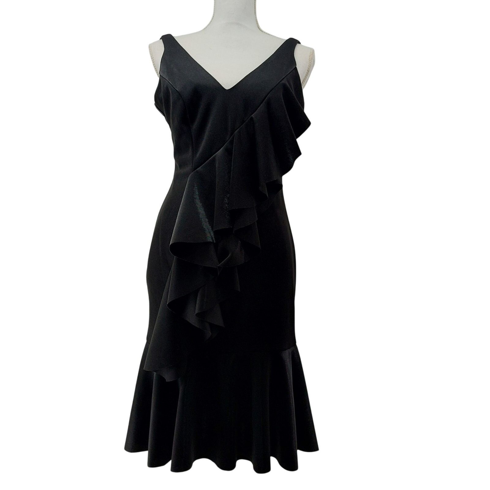 Other Jay x Jay Godfrey Little Cocktail Black Dress Size 6 Ruffles Size M / US 6-8 / IT 42-44 - 1 Thumbnail