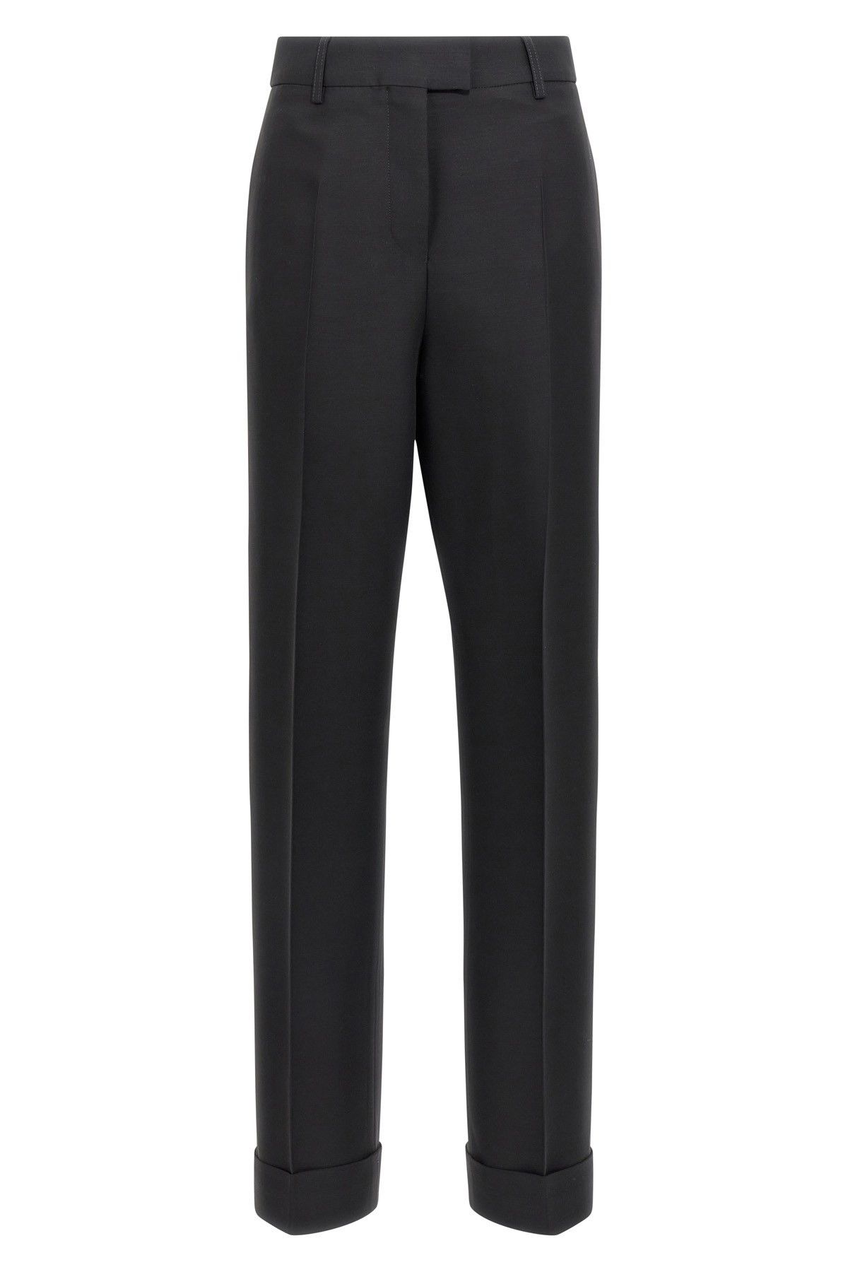Salvatore Ferragamo Stretched pleated trousers Size 30" / US 8 / IT 44 - 1 Thumbnail