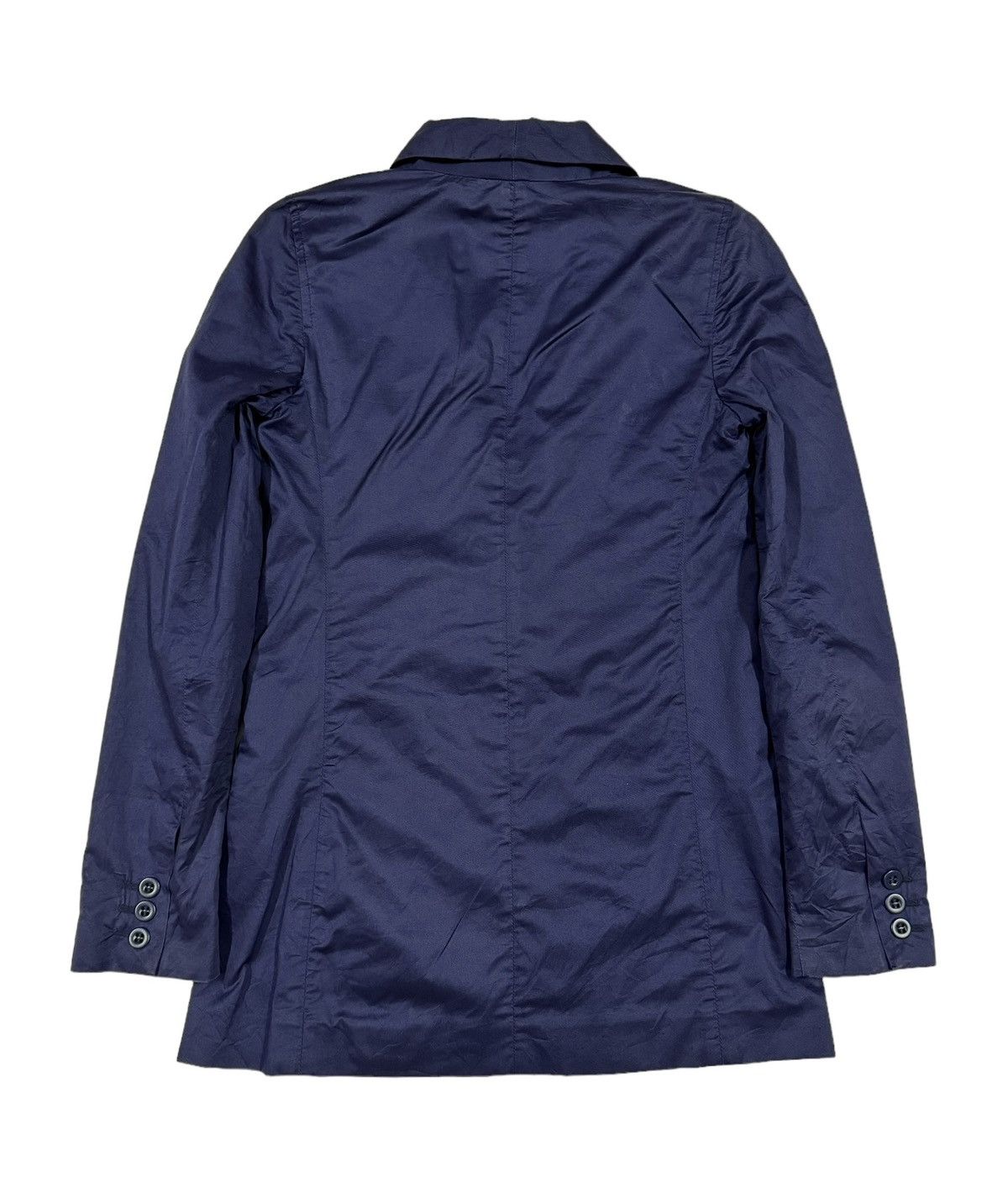 Alexander McQueen Alexander Mcqueen Navy Blue Blazer Jacket Size 36 Size 36S - 2 Thumbnail