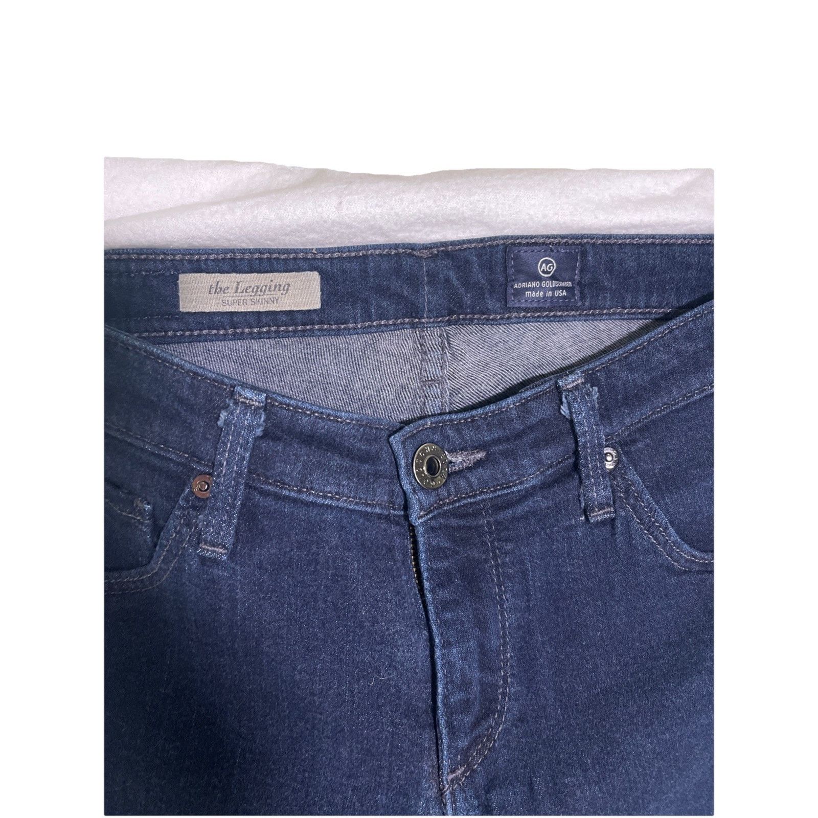 AG Adriano Goldschmied AG Adriano Goldschmied Jeans 27 Womens the Legging Size 27" / US 4 / IT 40 - 2 Thumbnail