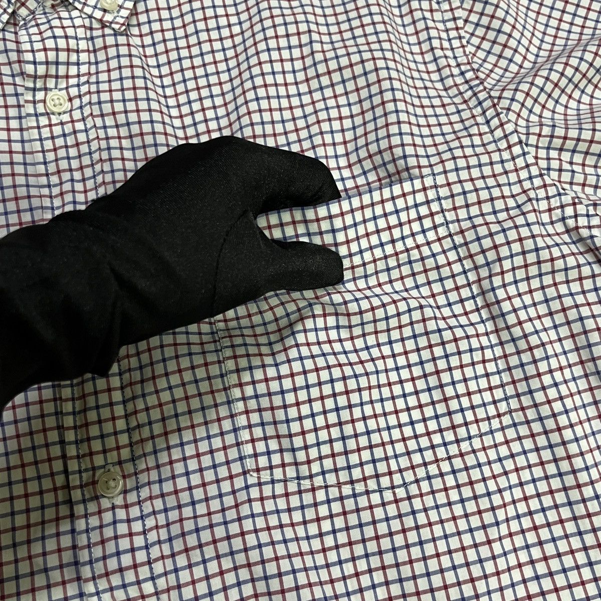 Beauty Beast × Japanese Brand × Uniqlo Uniqlo Small Checkered Button Up Shirt Size US L / EU 52-54 / 3 - 3 Thumbnail