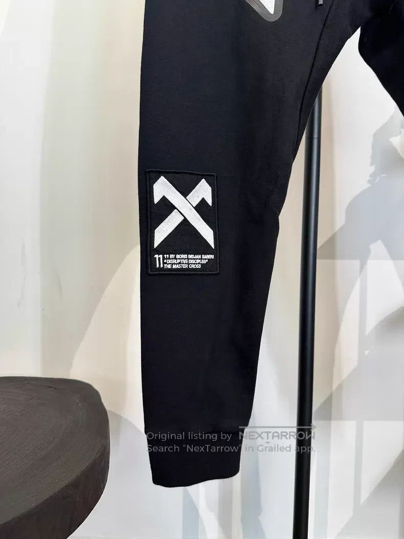 Boris Bidjan Saberi Boris Bidjan Saberi Size M P13 printed elastic cuff sweatpa Size US 30 / EU 46 - 6 Thumbnail