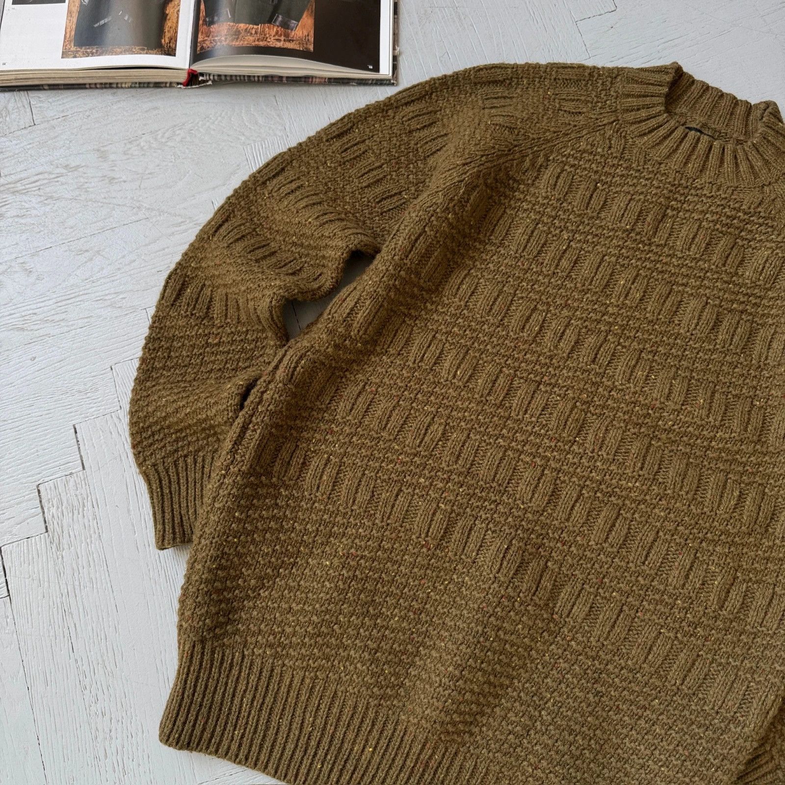 Dickies Dickies Fisherman Style Wool Blend Sweater Size US S / EU 44-46 / 1 - 2 Thumbnail