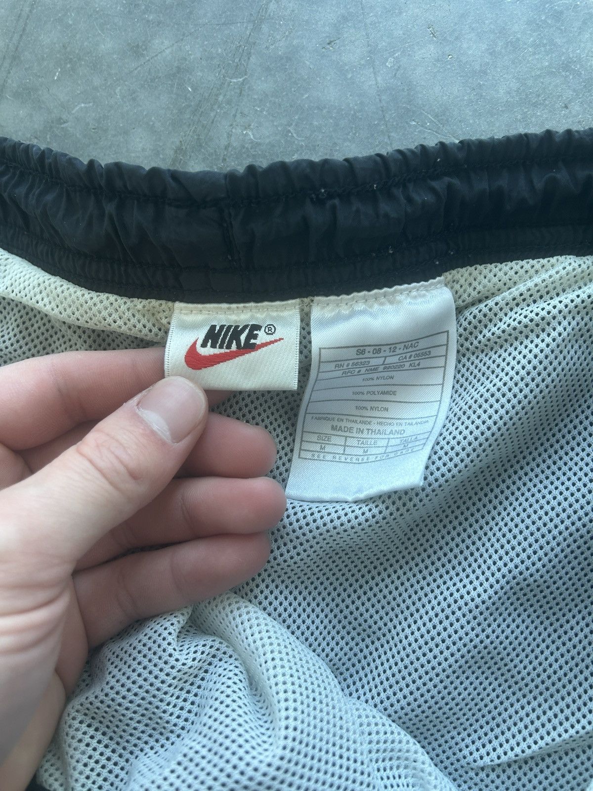 Nike × Vintage Vintage 90s Nike Swim Trunks Size US 36 / EU 52 - 5 Thumbnail