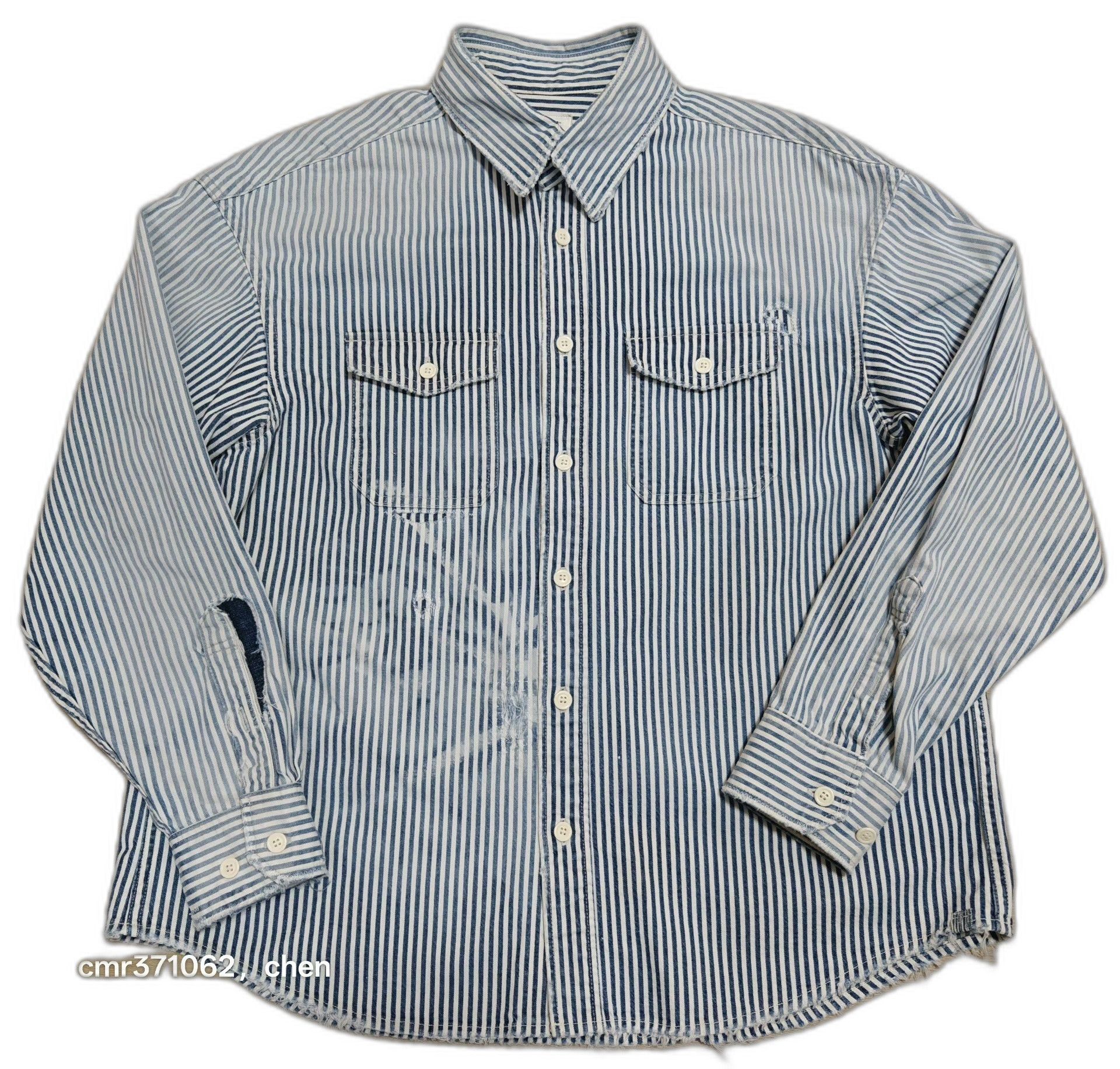 Visvim VISVIM 22SS Lumber L/S Hickory Crash Size US S / EU 44-46 / 1 - 1 Thumbnail