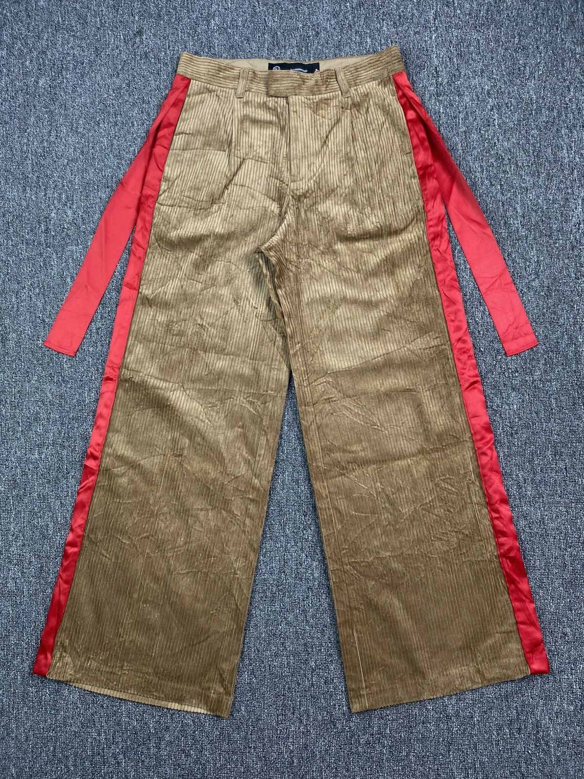 GU × Japanese Brand × Undercover Undercover x GU curduroy pants baggy fit Size US 30 / EU 46 - 1 Thumbnail