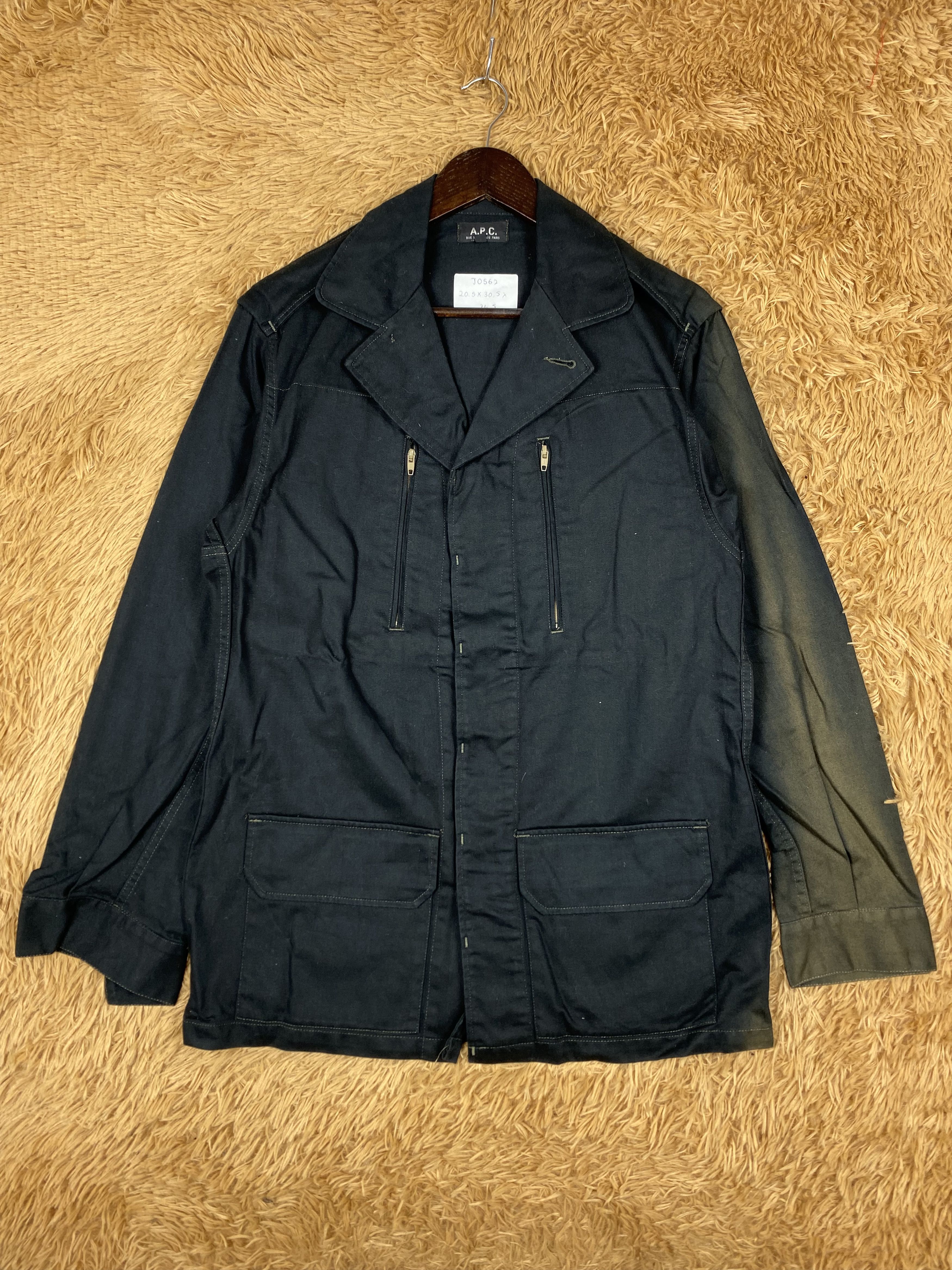 A.P.C. Vintage A.P.C. Button Up Jacket DJ0562 Size US S / EU 44-46 / 1 - 1 Thumbnail
