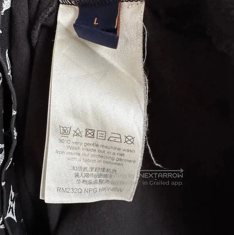 Louis Vuitton Louis Vuitton Black Cotton Men's T-shirt . Size US L / EU 52-54 / 3 - 6 Thumbnail