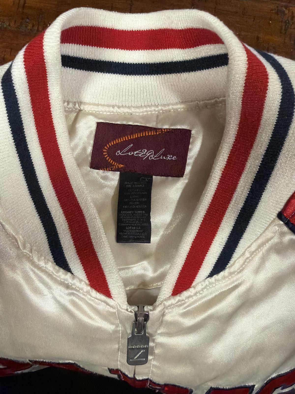Other VTG Lot29 Tweety Paris Bomber Women's L Y2K Satin Size L / US 10 / IT 46 - 4 Thumbnail
