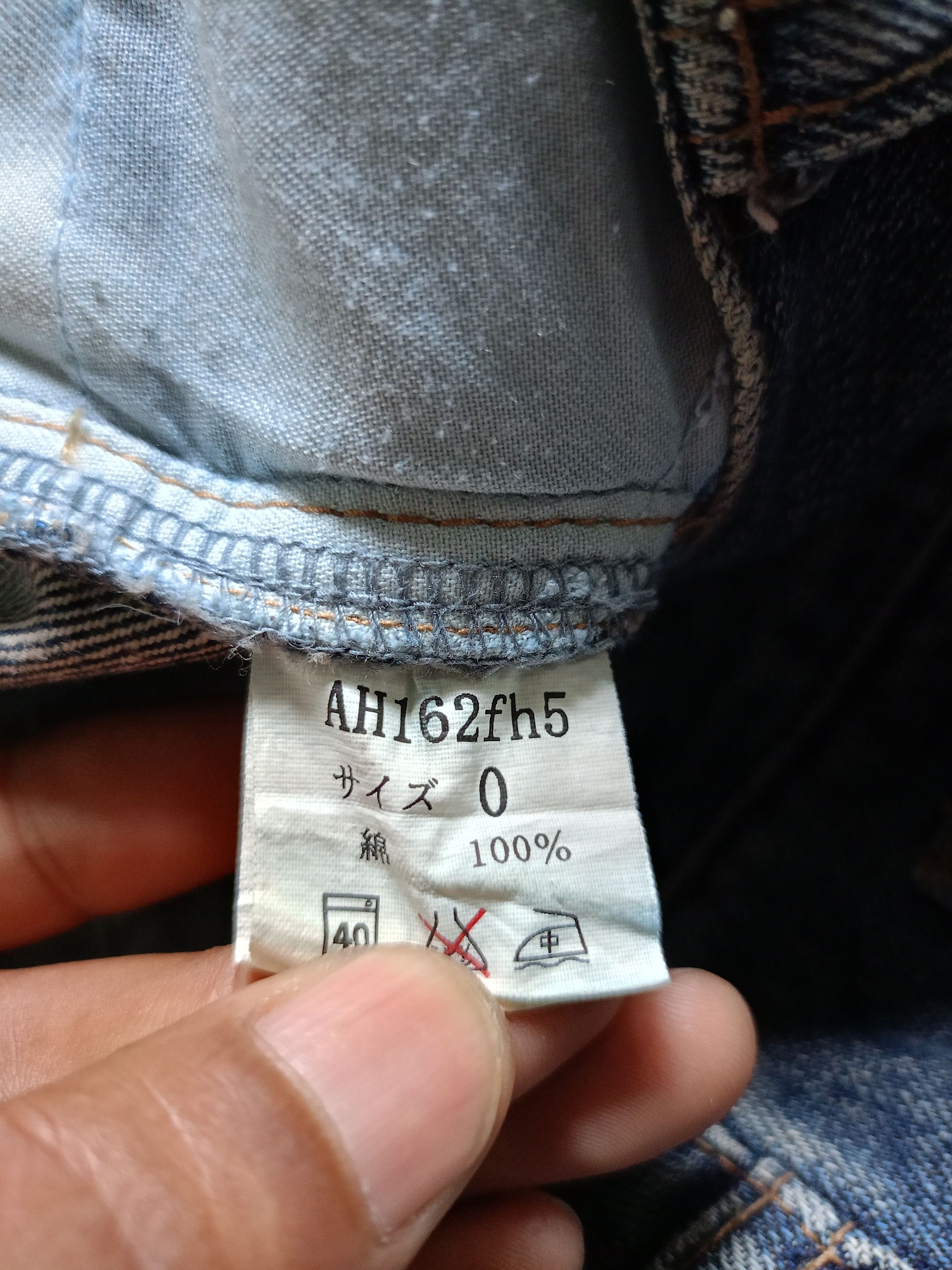 Japanese Brand 2000s WWL EVERDAY WEAR PATCHWORK DENIM PANTS Size US 27 - 10 Thumbnail