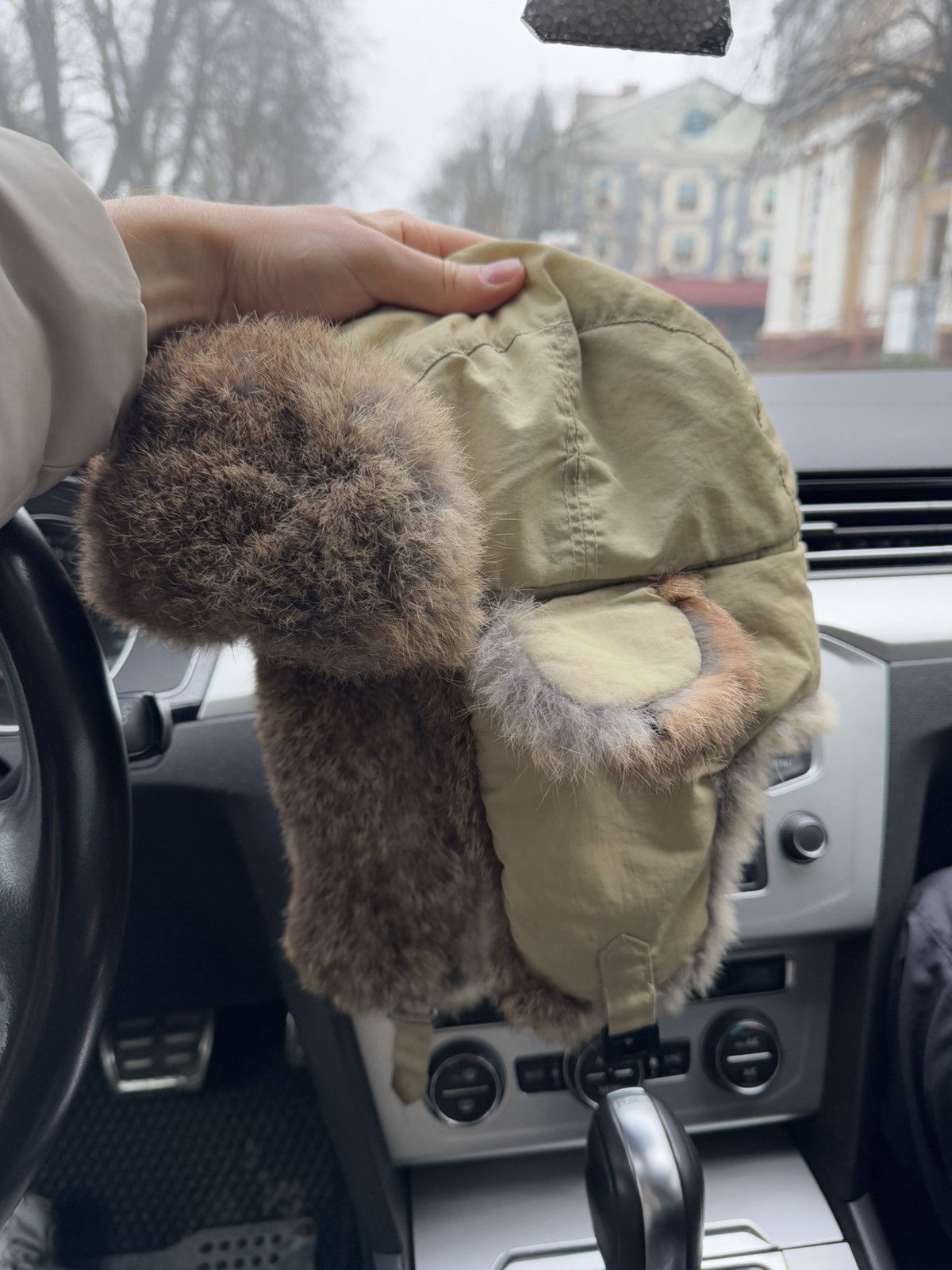 Hysteric Glamour Crazy Y2k Mohair Fuzzy Hat Ushanka Punk Winter Size 32 - 1 Thumbnail