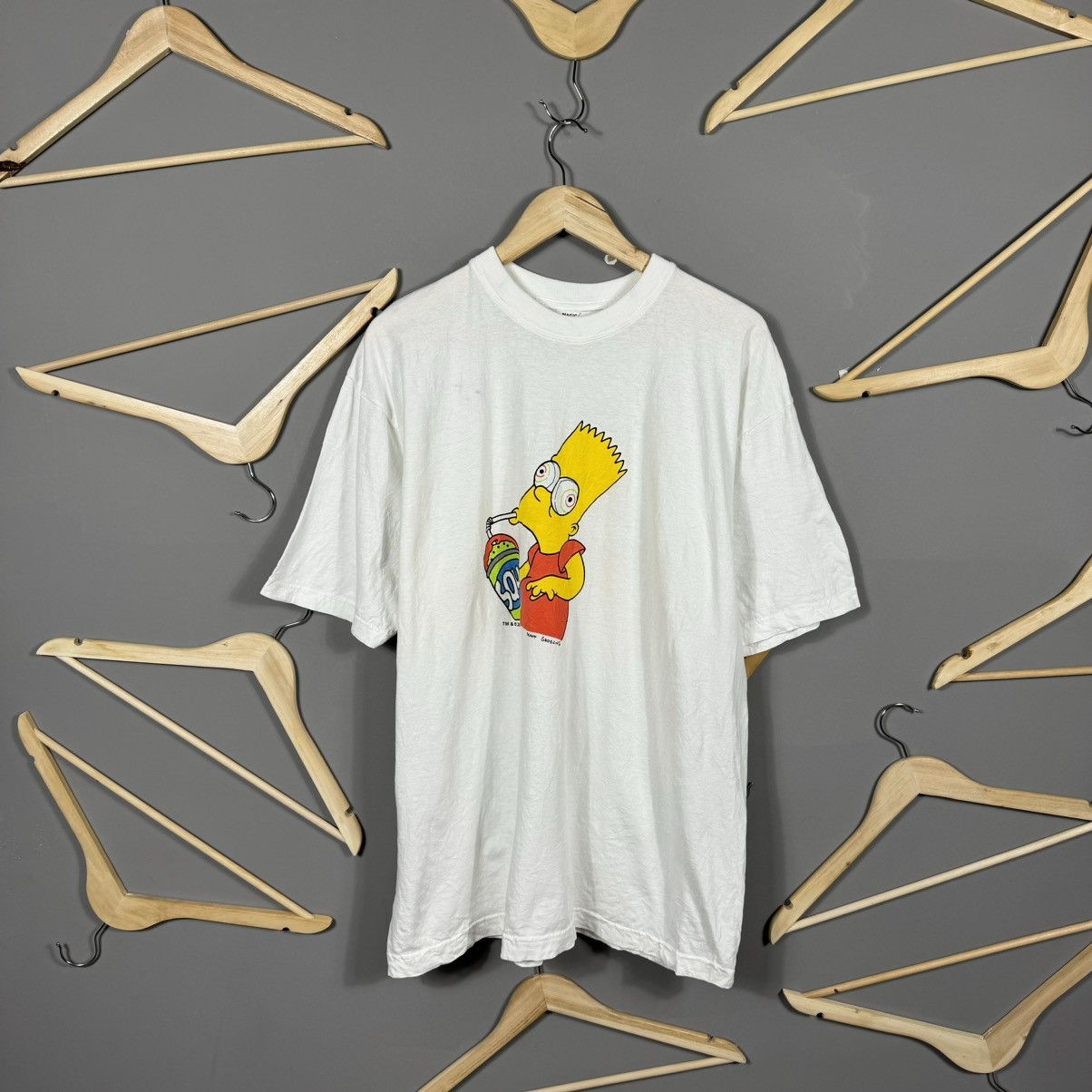 The Simpsons × Vintage Vintage 2000 The Simpsons FOX T-shirt Size US XL / EU 56 / 4 - 1 Thumbnail