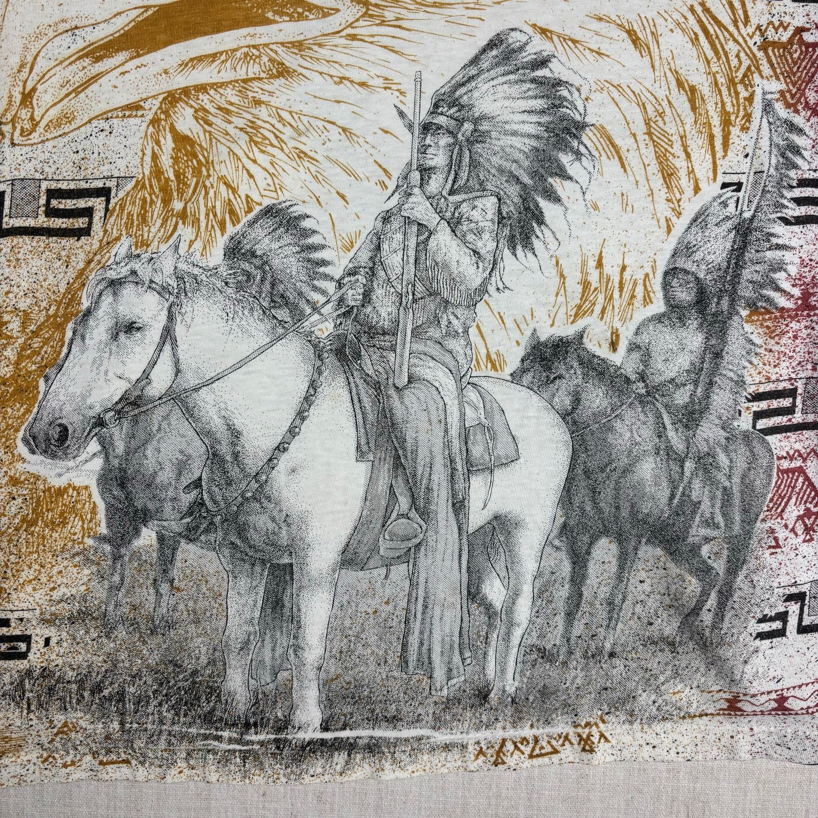 Other Vintage Native American Western Eagle AOP XL Nature Tee Size US XL / EU 56 / 4 - 2 Thumbnail