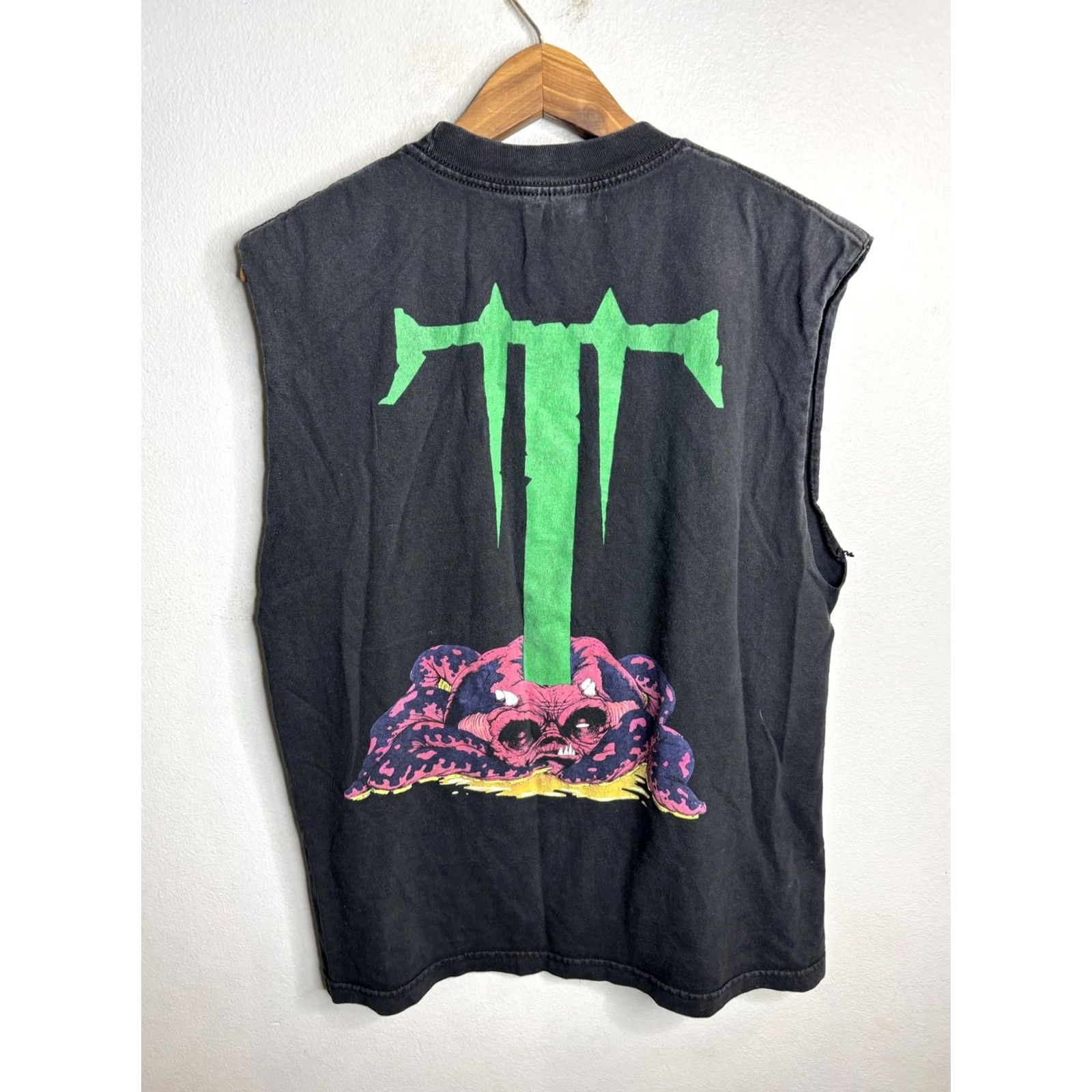Vintage Trivium Shirt Mens M Black Sleeveless Cutoff Metal Graphic Alstyle Tee Size US M / EU 48-50 / 2 - 5 Thumbnail