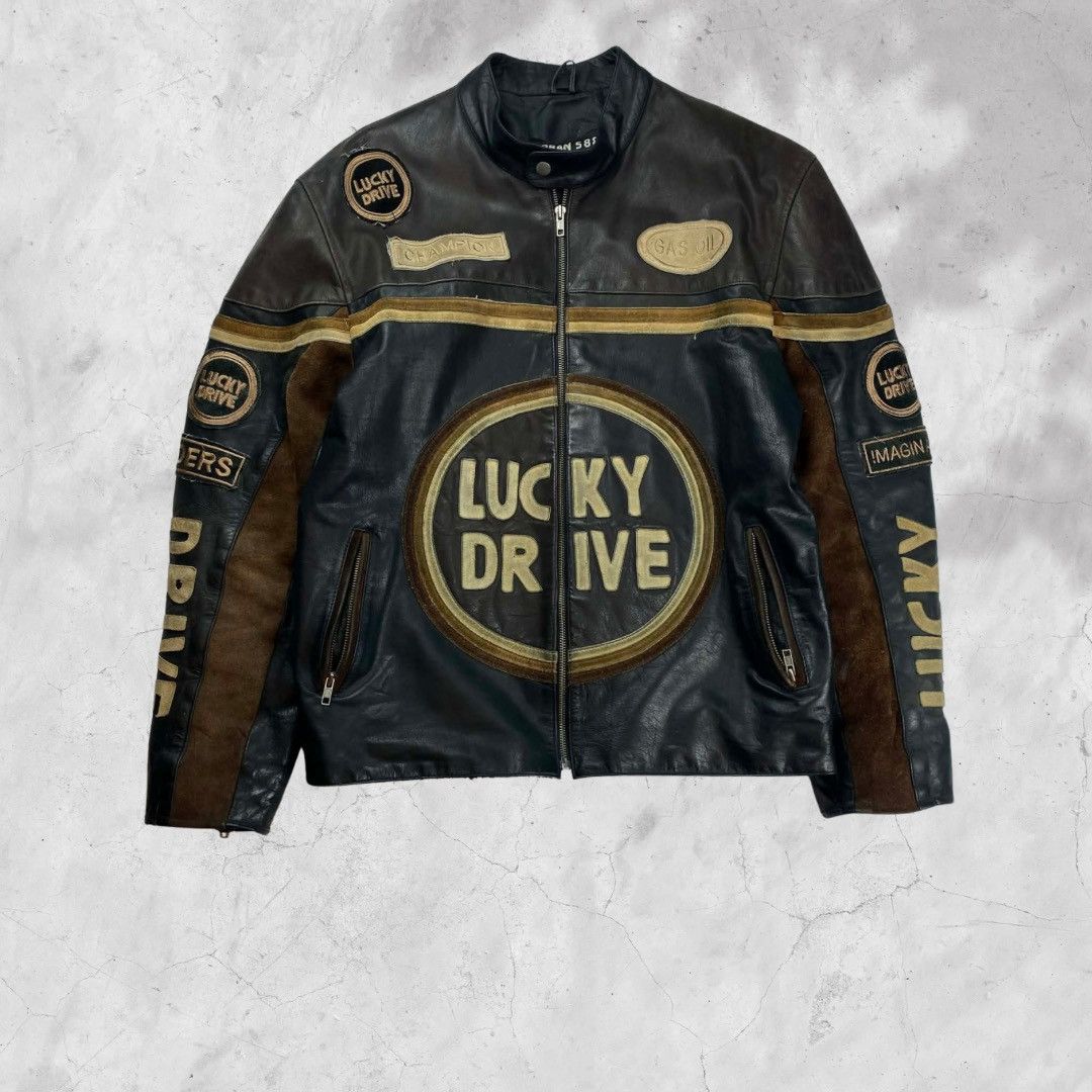 Urban Lucky Strike Leather Jacket – Size L