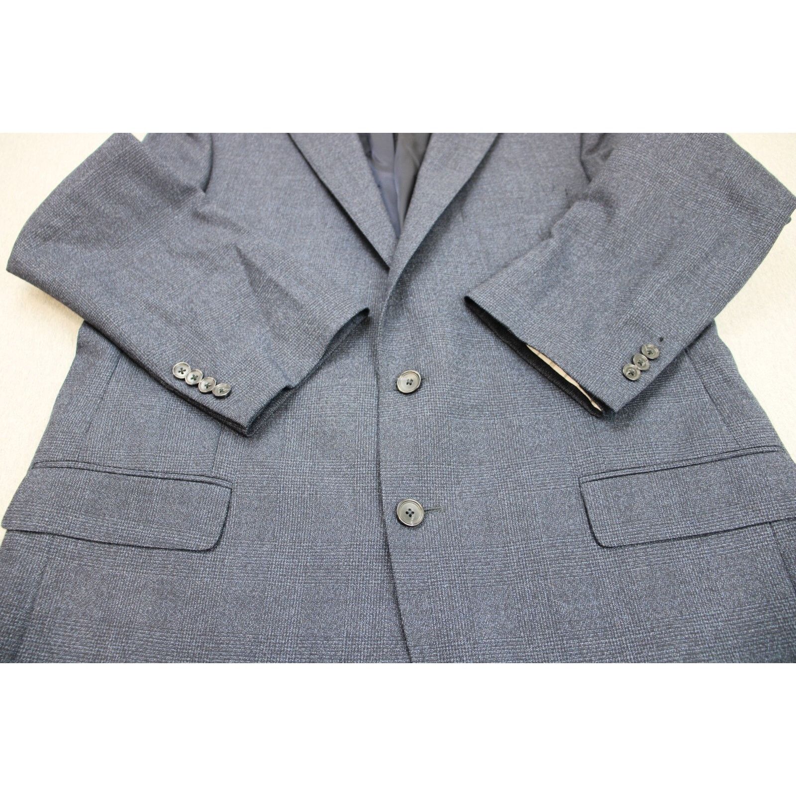 Jos. A. Bank Jos A Bank Blazer Mens 44R Blue 2 Button Reserve Wool Size 44R - 10 Thumbnail