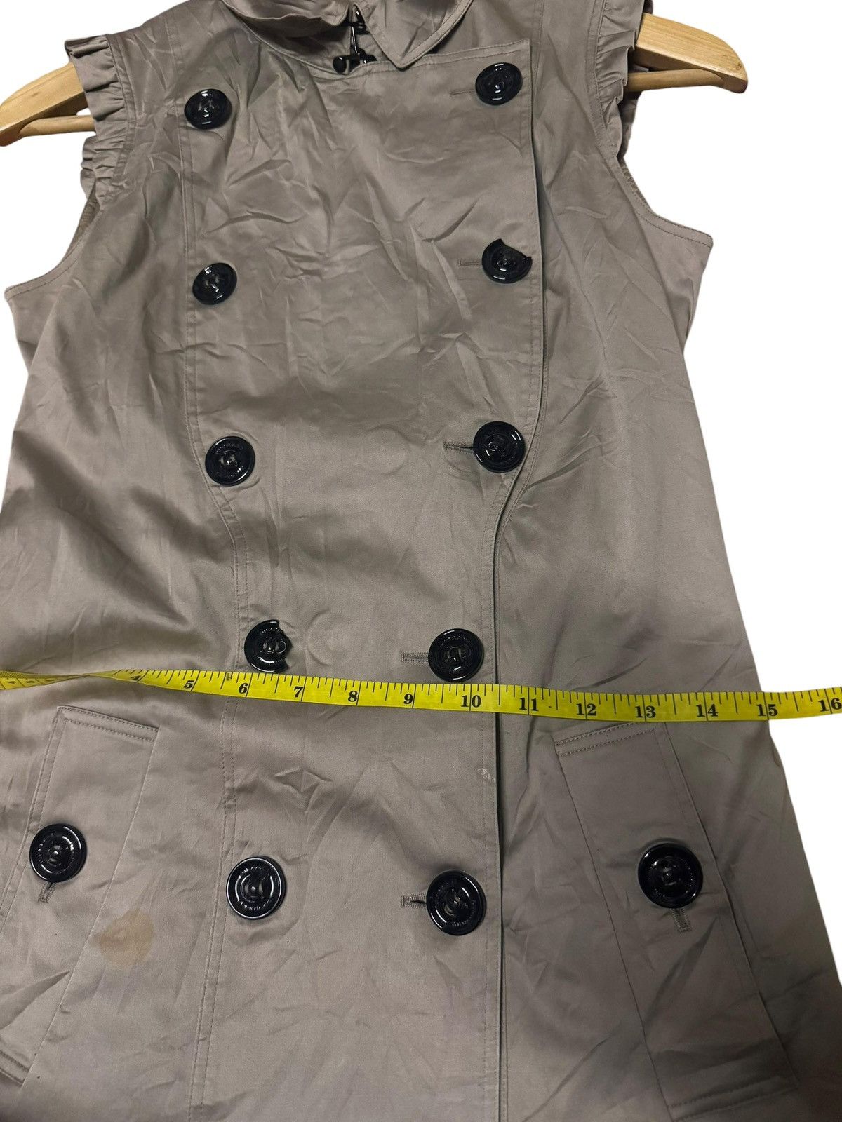 Burberry Burberry London Sleeveless Double Breasted Dress Size XS / US 0-2 / IT 36-38 - 10 Thumbnail