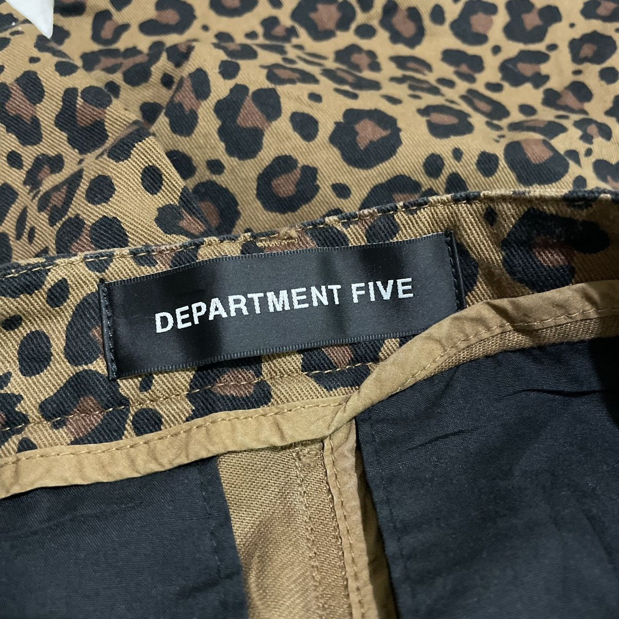 DEPARTMENT5 Departement Five Leopard Camo Pants Size 27" / US 4 / IT 40 - 3 Thumbnail