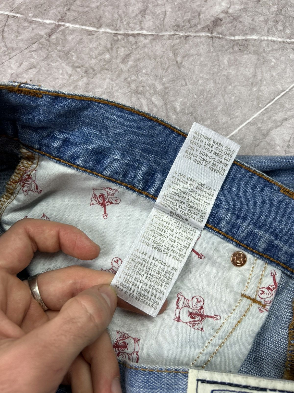 True Religion Vintage Baggy True Religion Jeans Size 36 Size US 36 / EU 52 - 9 Thumbnail
