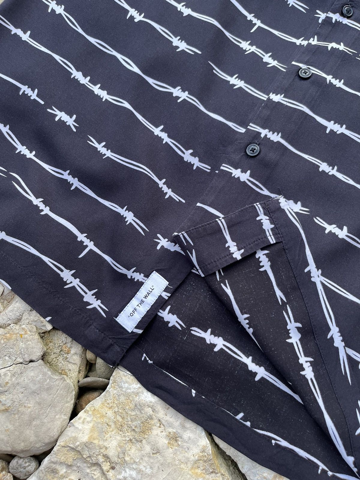 Vans Vans Vault shirt OG barbed wire pocket echidna full print Size US M / EU 48-50 / 2 - 12 Thumbnail