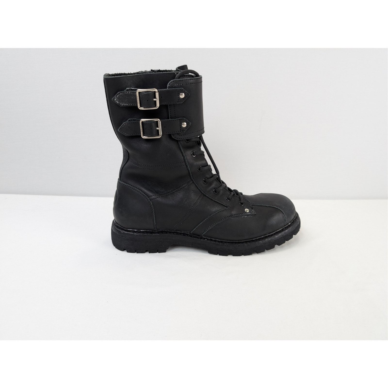 Gucci o1rshd1 Watch Calf Boots in Black Size US 12.5 / EU 45-46 - 4 Thumbnail