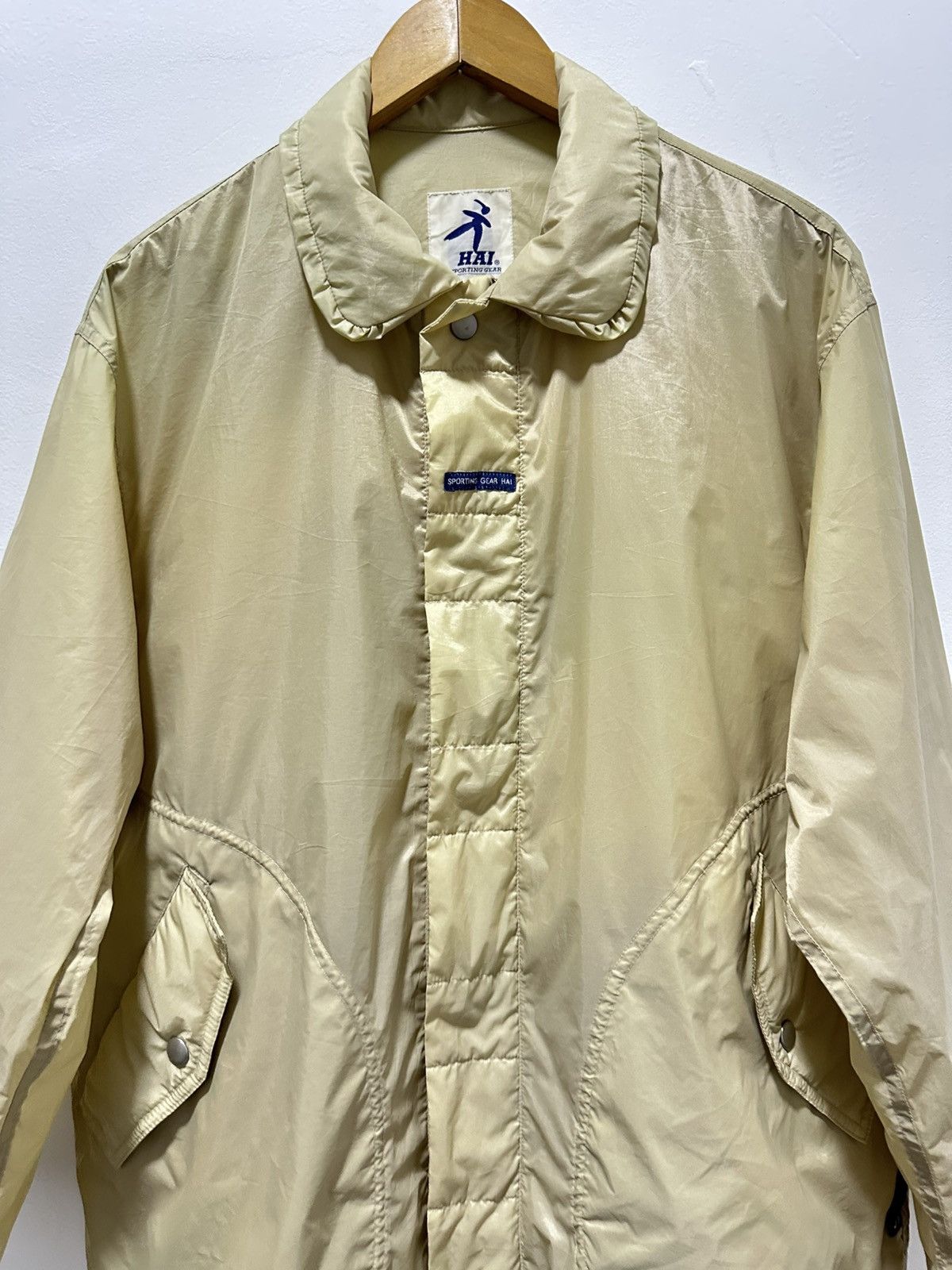 Issey Miyake Vintage Hai Sporting Gear Issey Miyake Nylon Jacket Be Happy Size US M / EU 48-50 / 2 - 3 Thumbnail