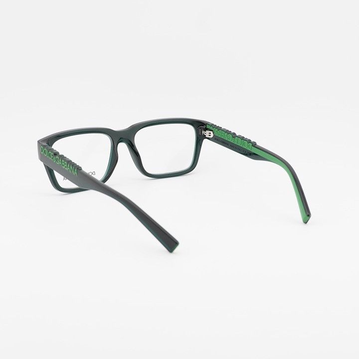 Dolce & Gabbana Dolce & Gabbana DG5112 3008 Eyeglasses Green 53mm Rectangle Size ONE SIZE - 2 Thumbnail