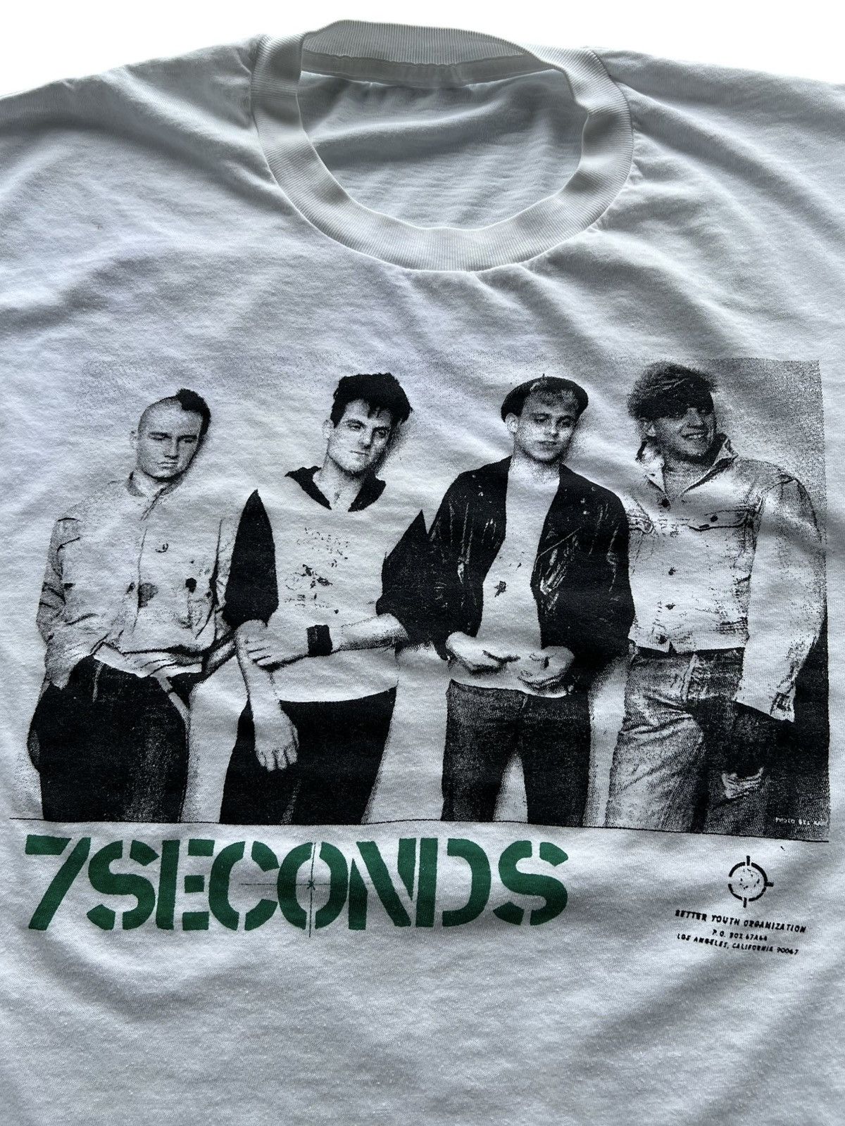 Band Tees 🔥Crazy Rare!!!! 7 Seconds Punk Hardcore Music Band🔥 Size US M / EU 48-50 / 2 - 6 Thumbnail