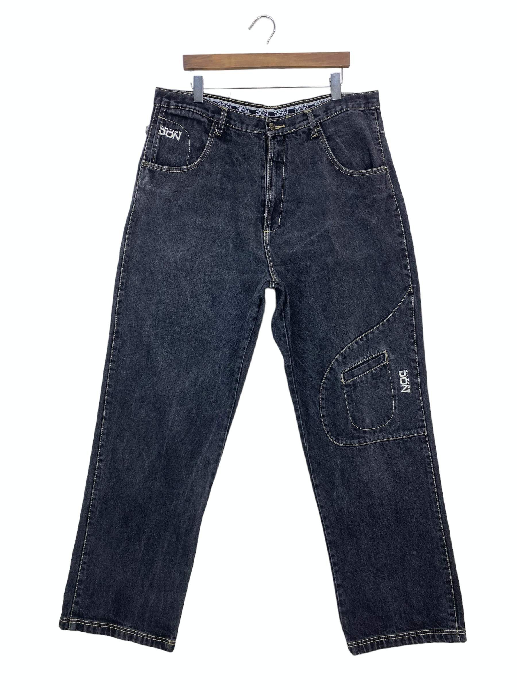 Japanese Brand Vintage Don Baggy Big Size Jeans Skateboards Baggy Jeans Size US 38 / EU 54 - 1 Thumbnail