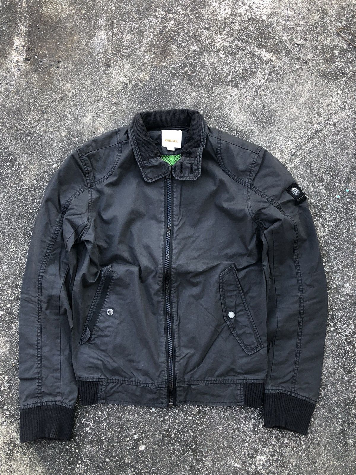 Diesel Vintage Diesel Harington Outdoor Workwear Jacket Size US S / EU 44-46 / 1 - 1 Thumbnail