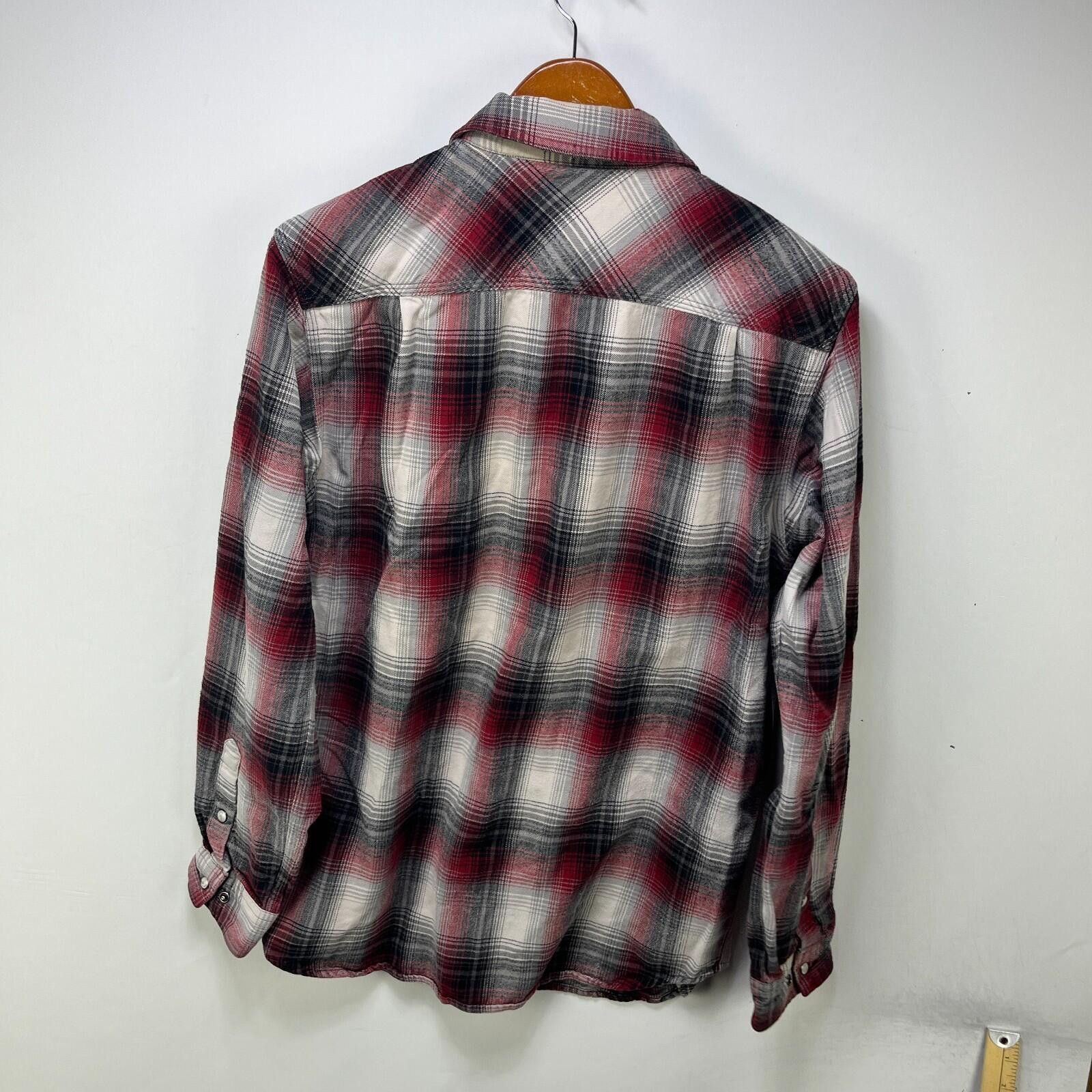 Carhartt Vintage Carhartt Plaid Pearl Snap Button Up Shirt Medium Size US M / EU 48-50 / 2 - 9 Thumbnail