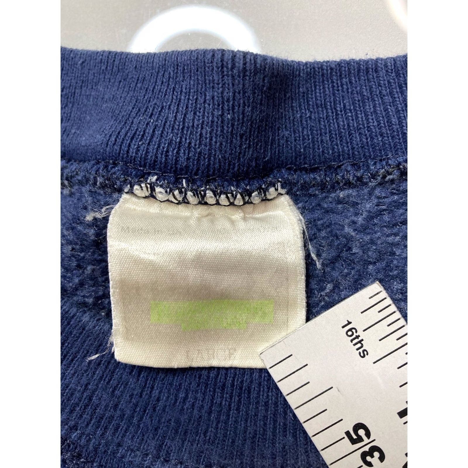 Tultex VINTAGE Republic Bank Change Makes Sense Crewneck Sweatshirt Men Large USA 90s Graphic Print Tultex Blue Cotton Pullover Crew Neck Long Sleeve Size US L / EU 52-54 / 3 - 5 Thumbnail