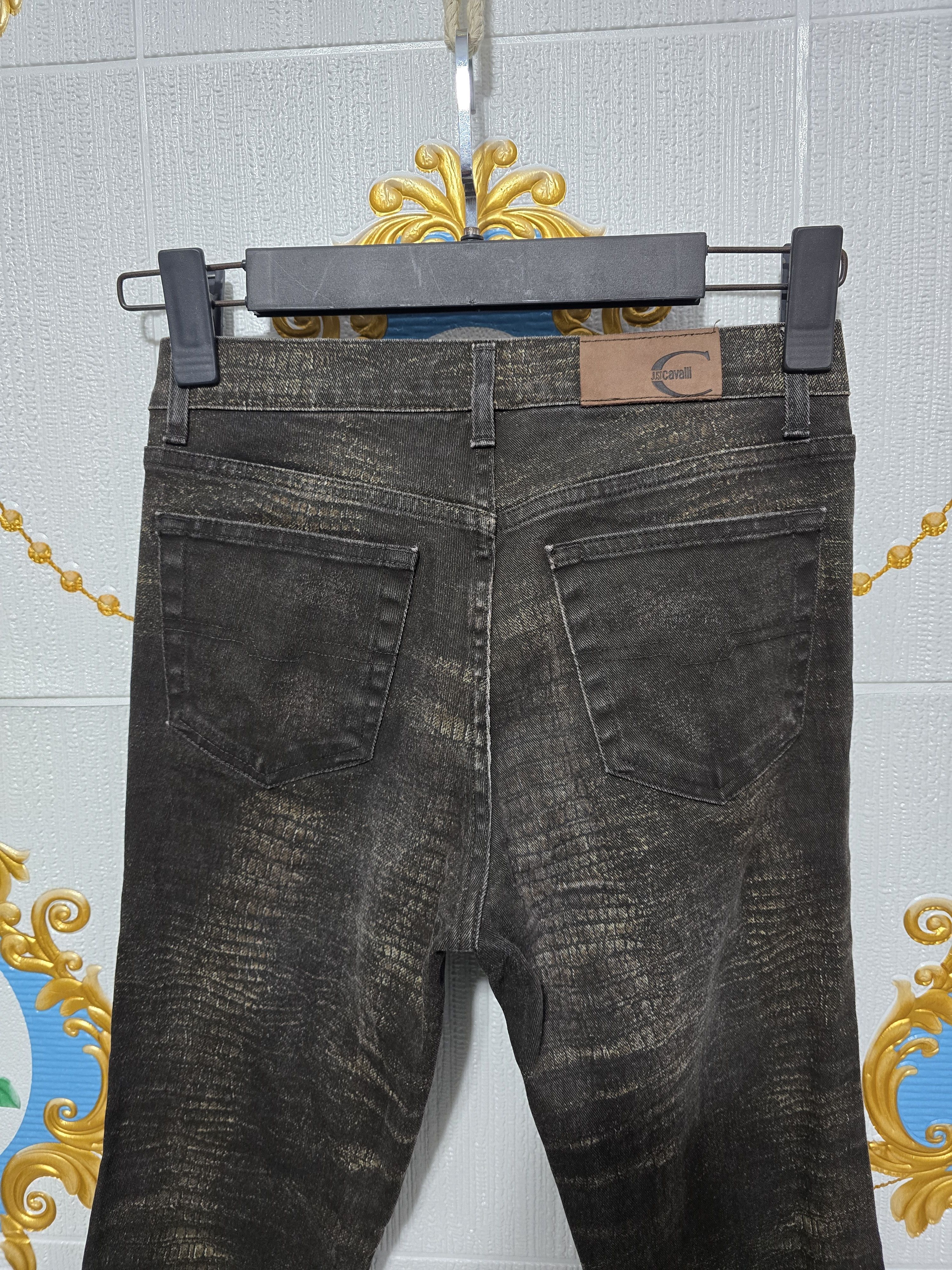 Just Cavalli JUST CAVALLI jeans elastic RARE VINTAGE 1990 excellent Size 28" / US 6 / IT 42 - 7 Thumbnail