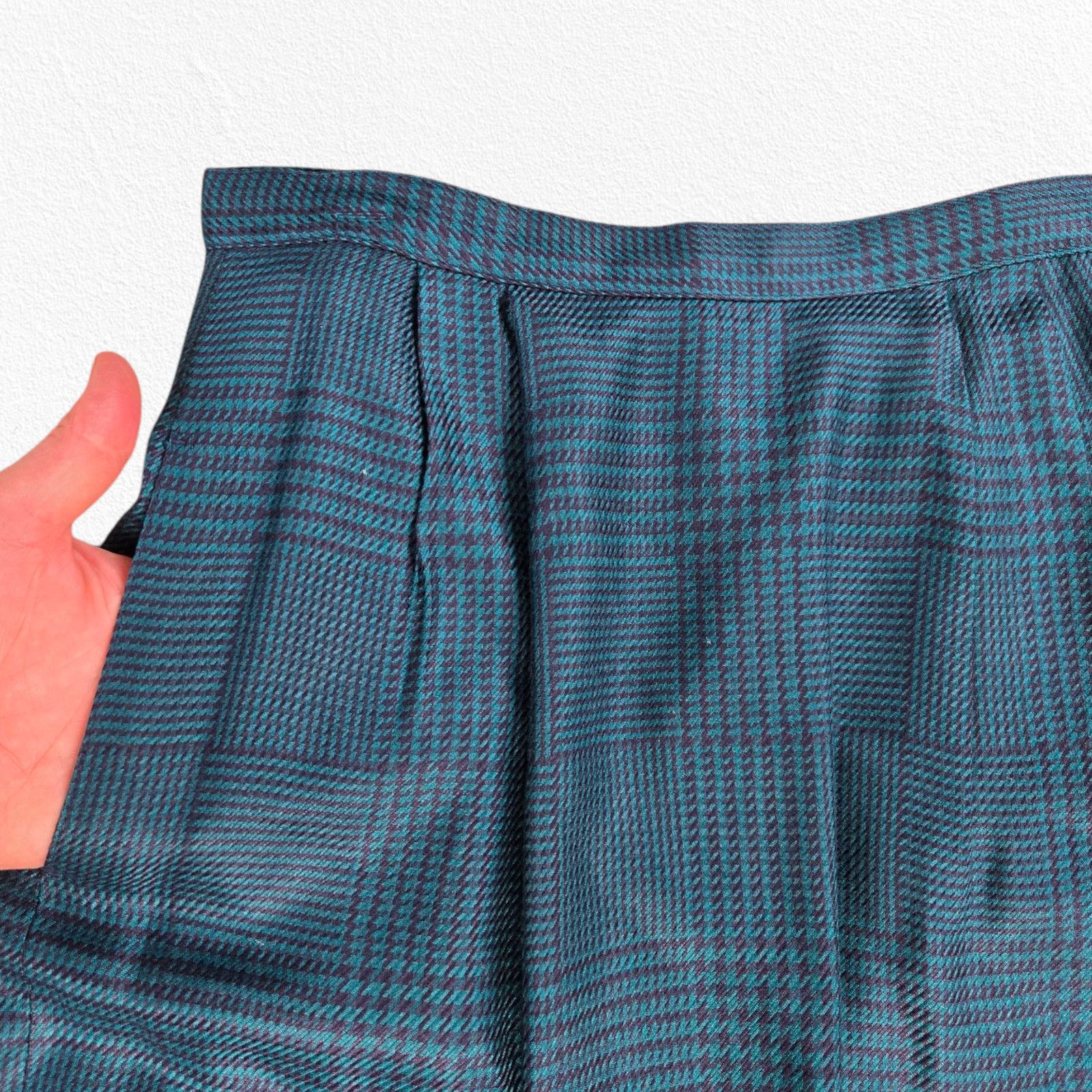 Vintage Vintage 80s Houndstooth Power Suit Set Size 4 Size 27" / US 4 / IT 40 - 12 Thumbnail