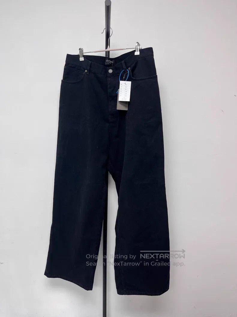 Balenciaga Balenciaga size L Solid Color Zipper Loose Casual Pants Size 24" / US 00 / IT 34 - 1 Thumbnail