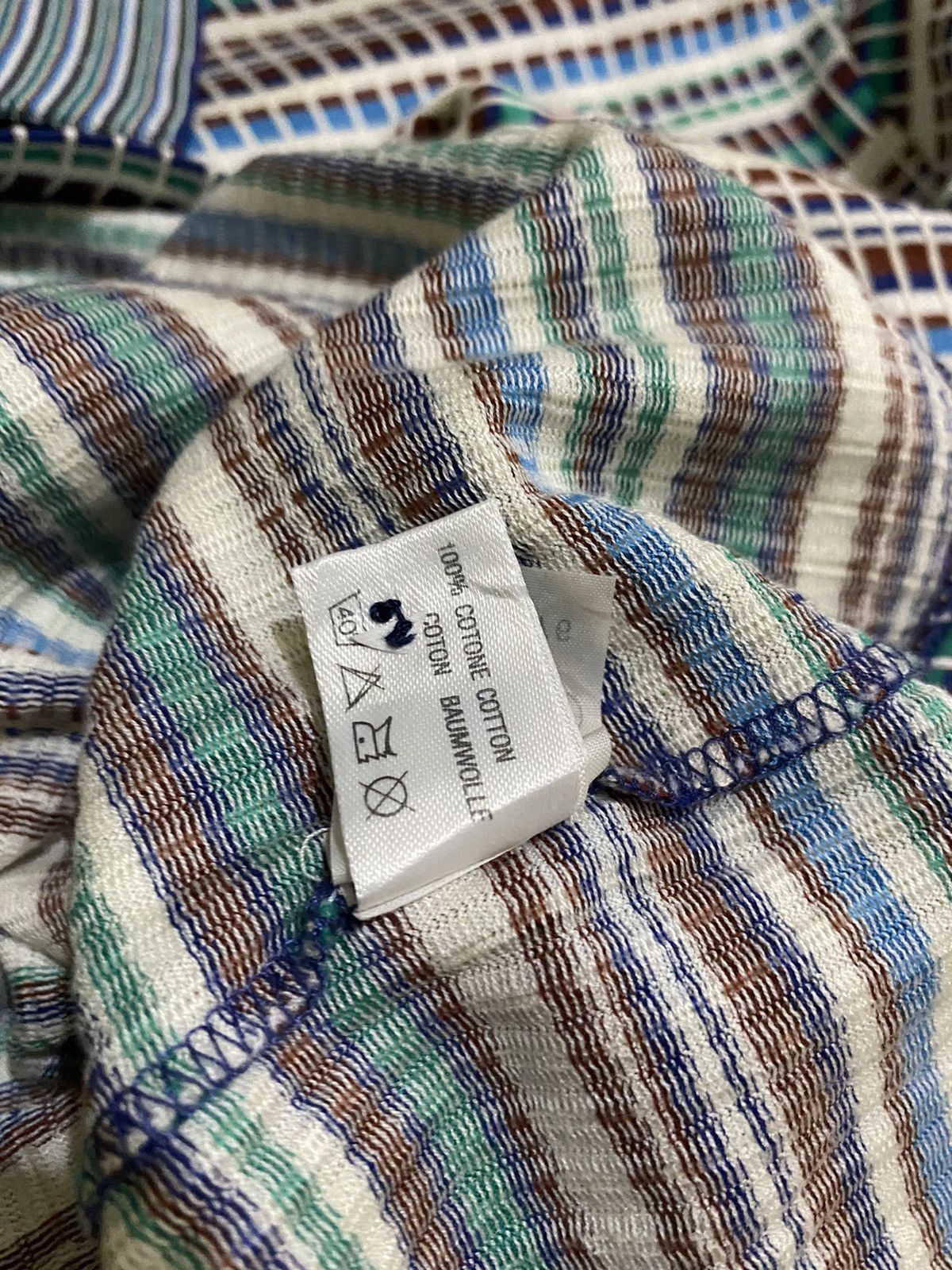 Missoni × Vintage Vintage Missoni Sports Poloshirts Size US S / EU 44-46 / 1 - 7 Thumbnail