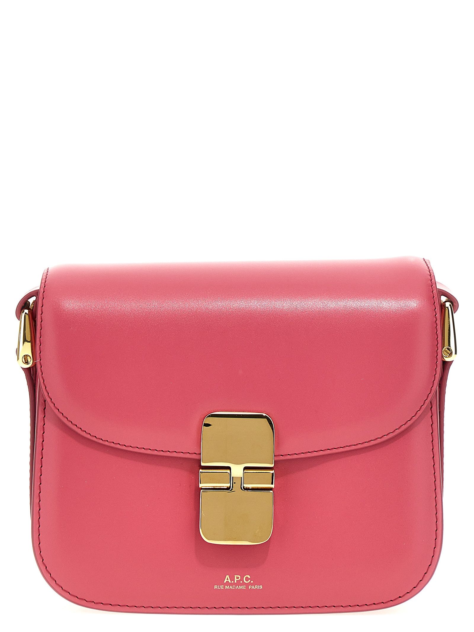 A P C 'grace Mini' Crossbody Bag in Pink, Women's