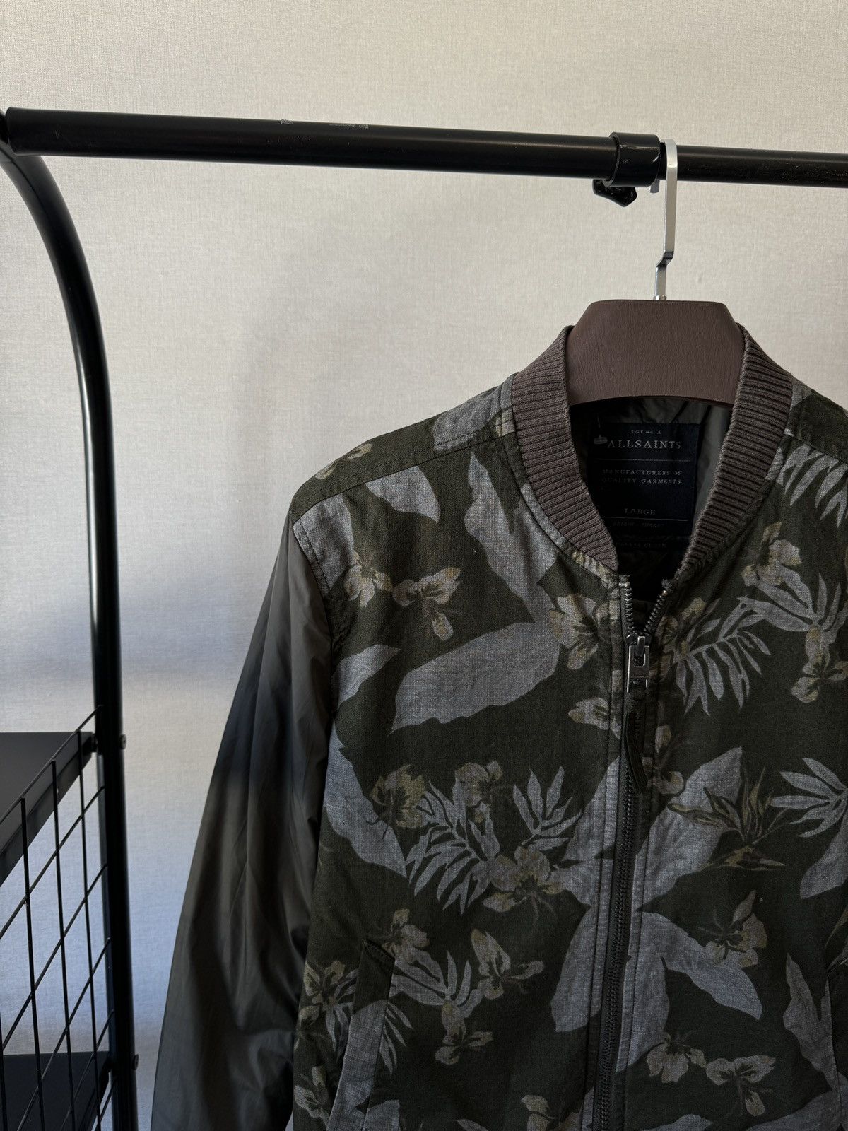 Allsaints AllSaints Fulton Bomber Jacket Japanese Cloth size L Size US L / EU 52-54 / 3 - 4 Thumbnail