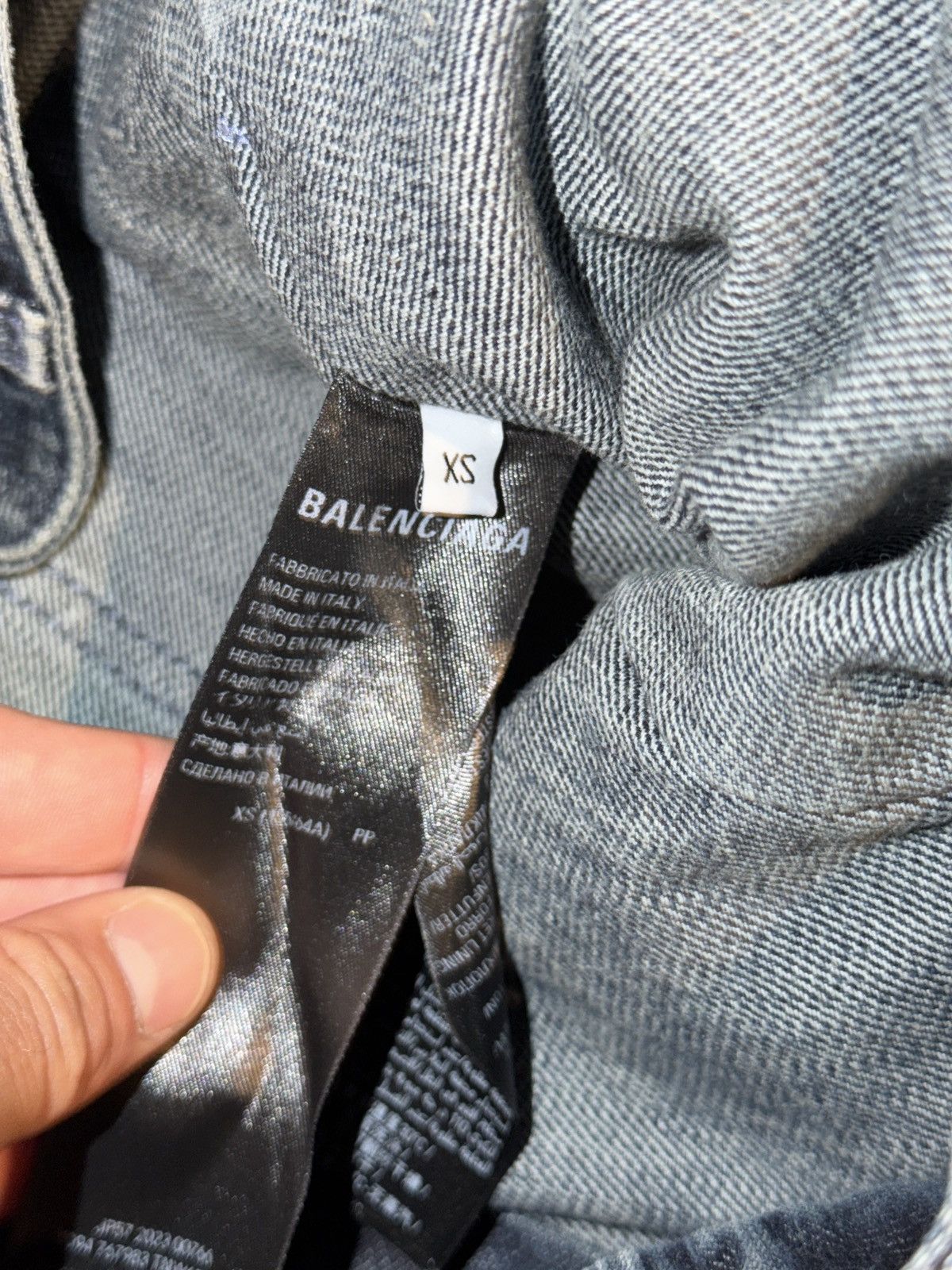 Balenciaga Balenciaga double side leg pants denim jeans xs Size US 32 / EU 48 - 7 Thumbnail
