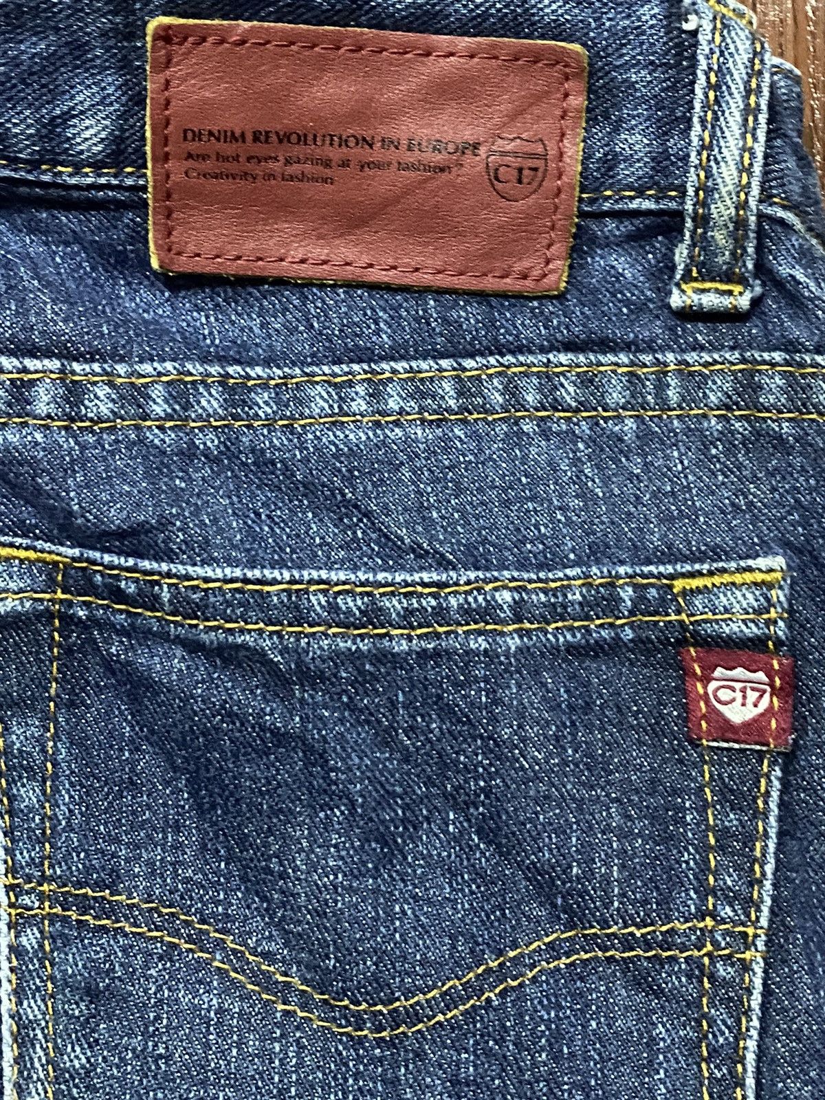 Japanese Brand Vintage Japanese Brands Blue Wash Flare Style Jeans Size US 27 - 13 Thumbnail